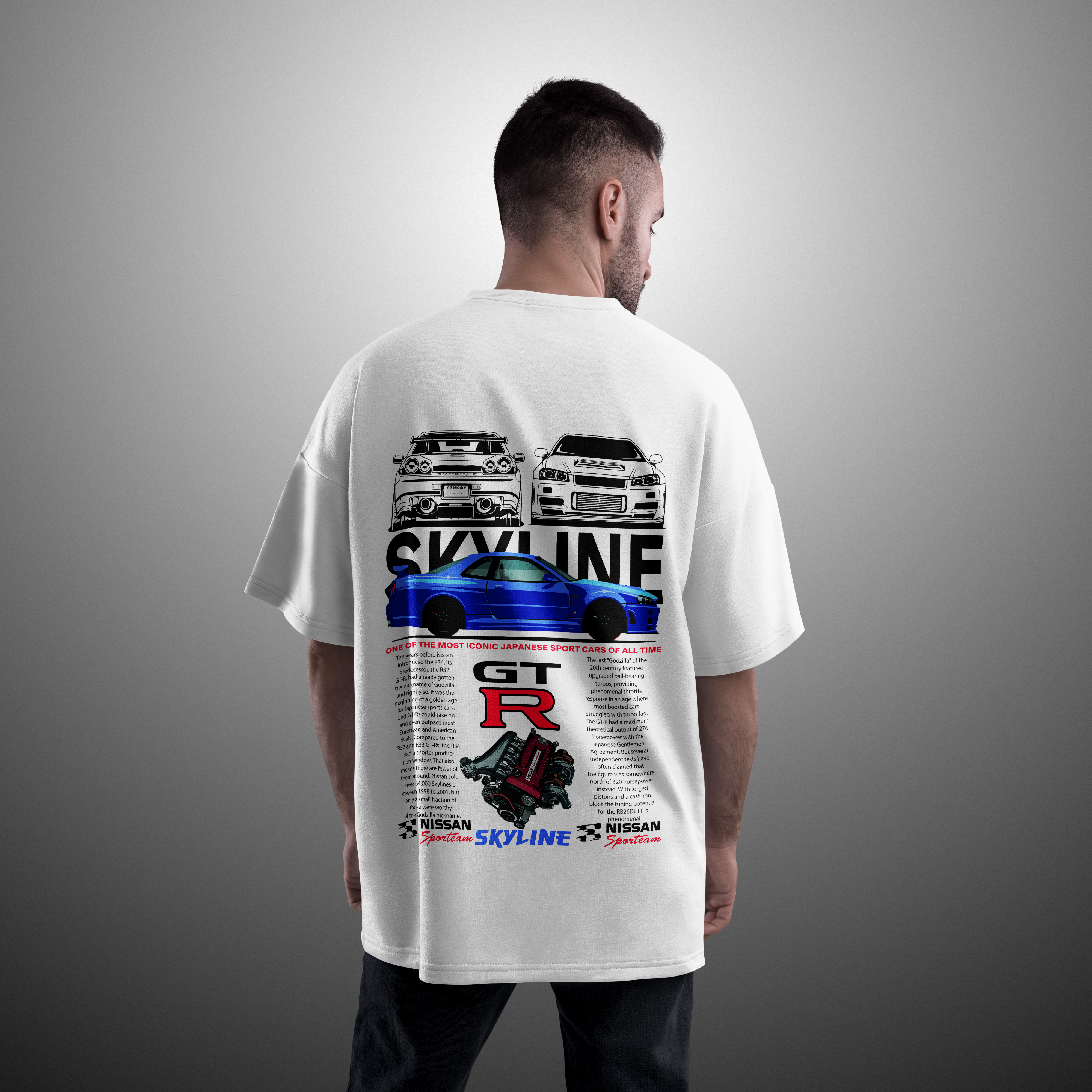 Camiseta Nissan Skyline GTR