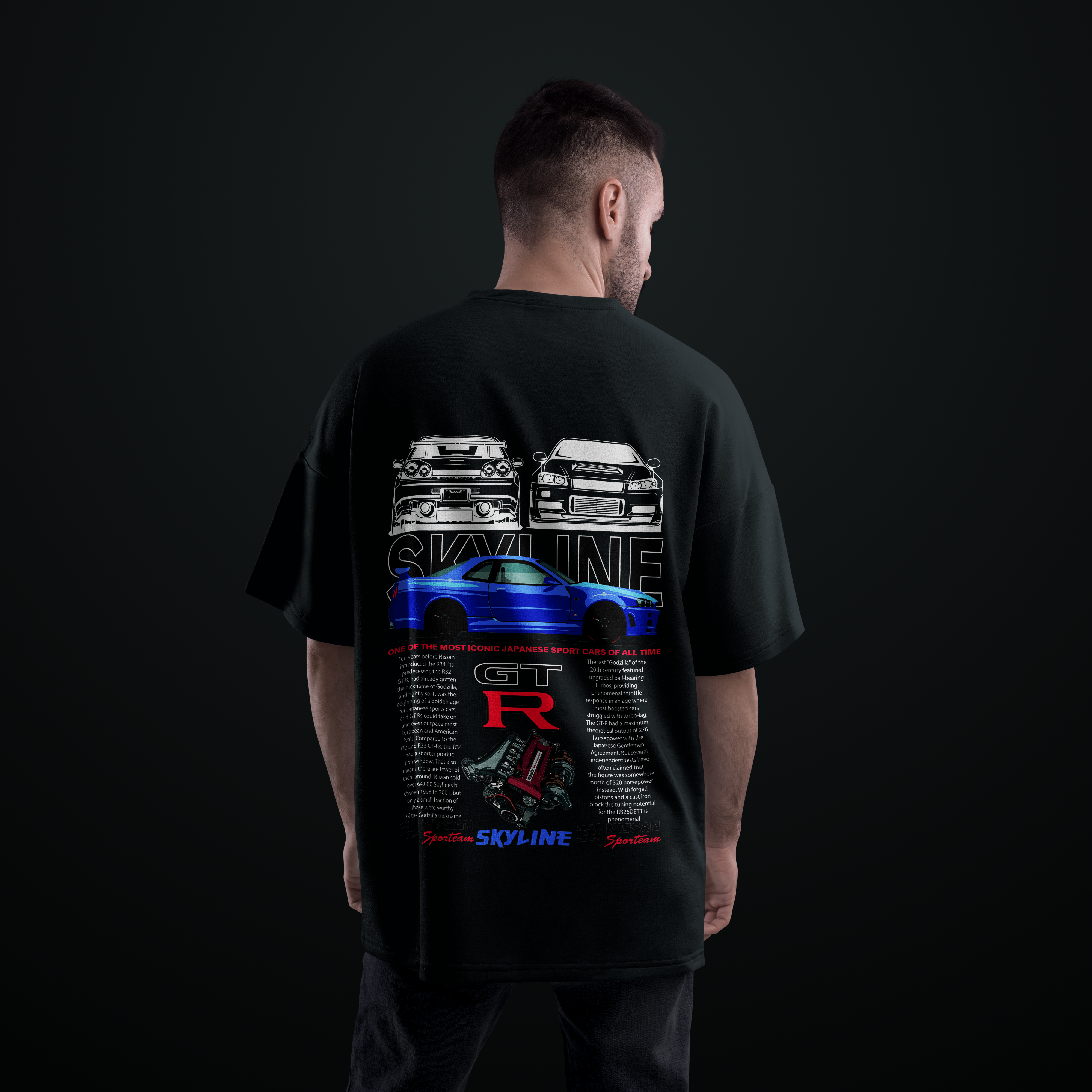 Camiseta Nissan Skyline GTR