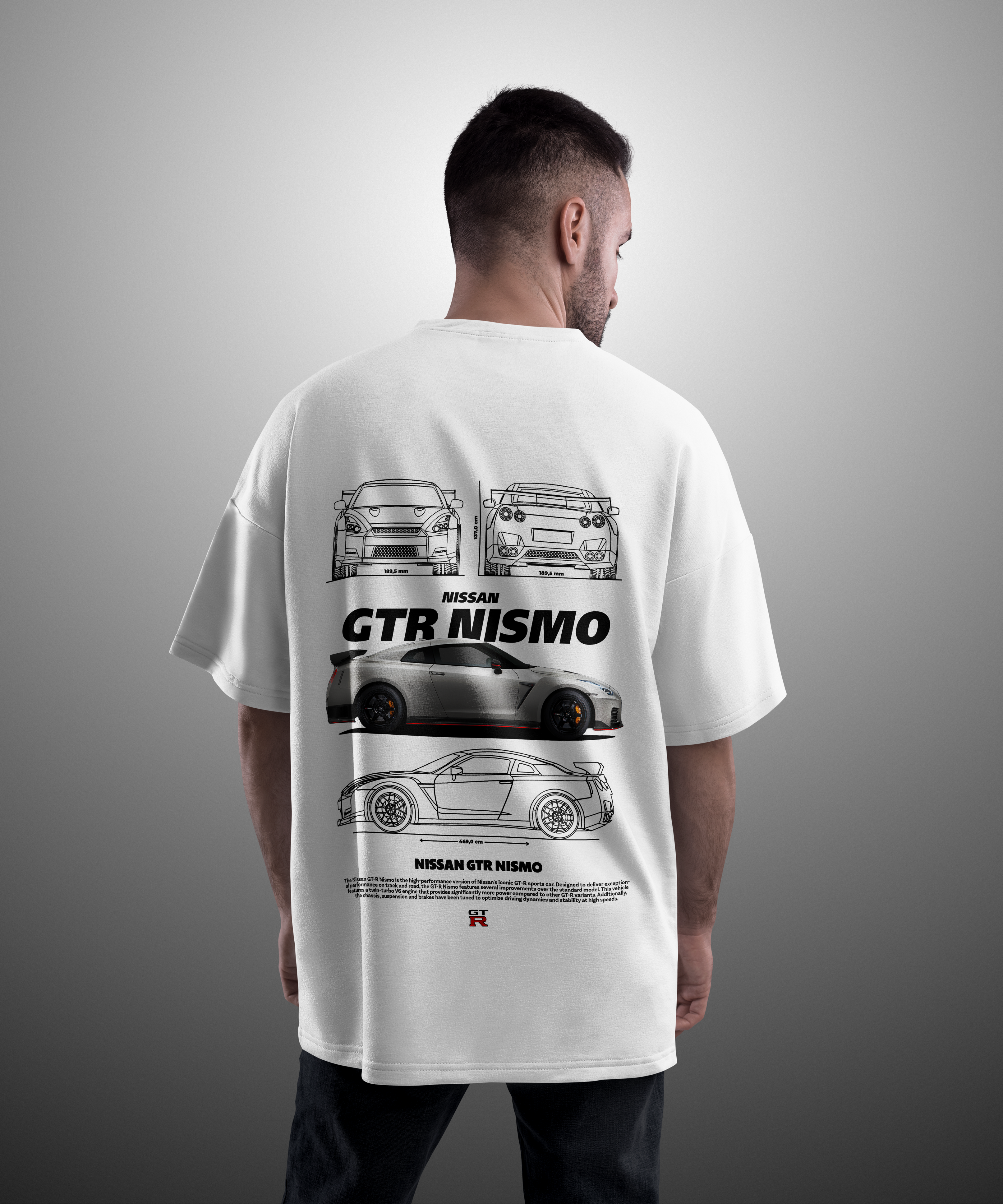 Camiseta Nissan GTR Nismo