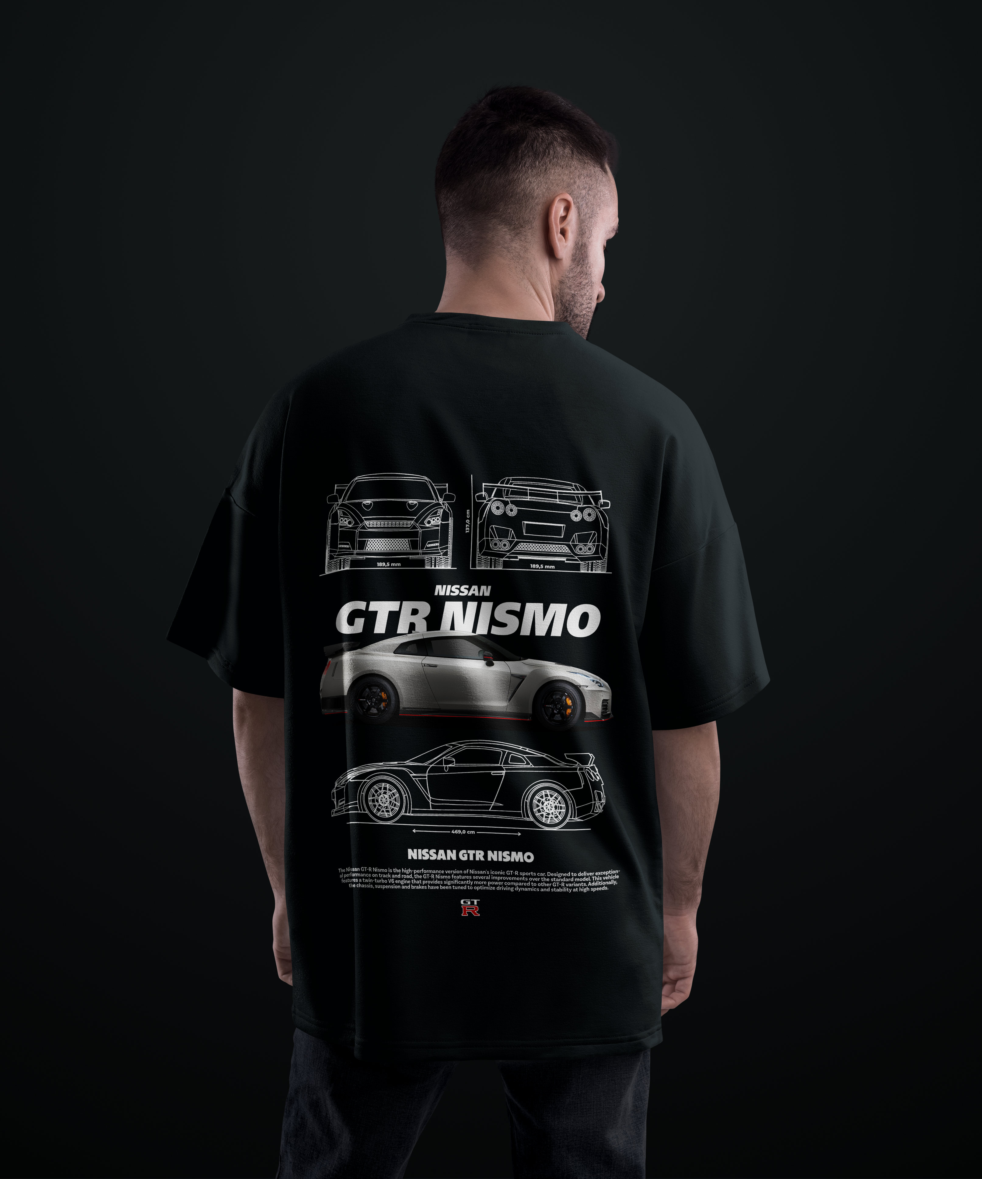 Camiseta Nissan GTR Nismo