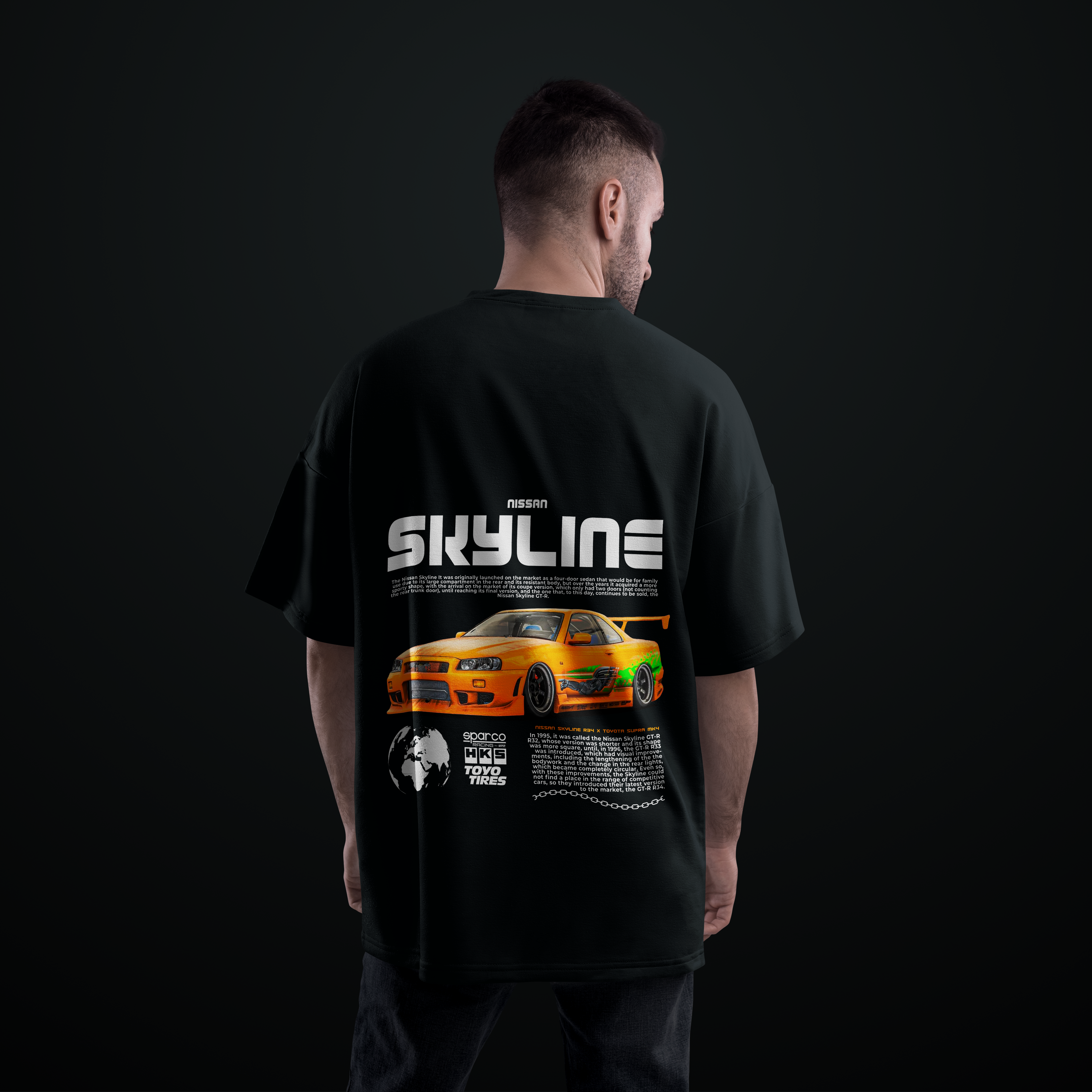 Camiseta Nissan Skyline