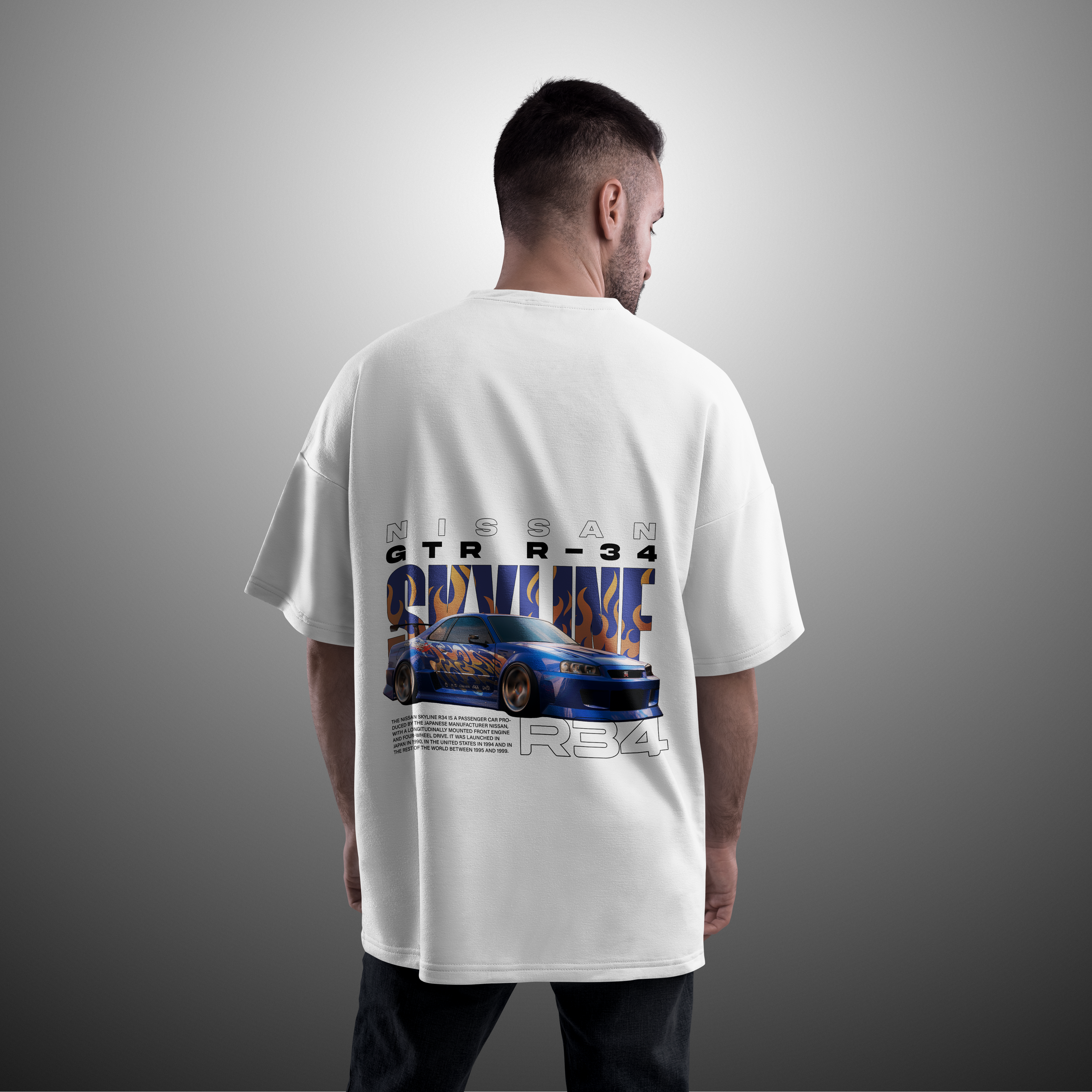 Camiseta Nissan GTR R-34
