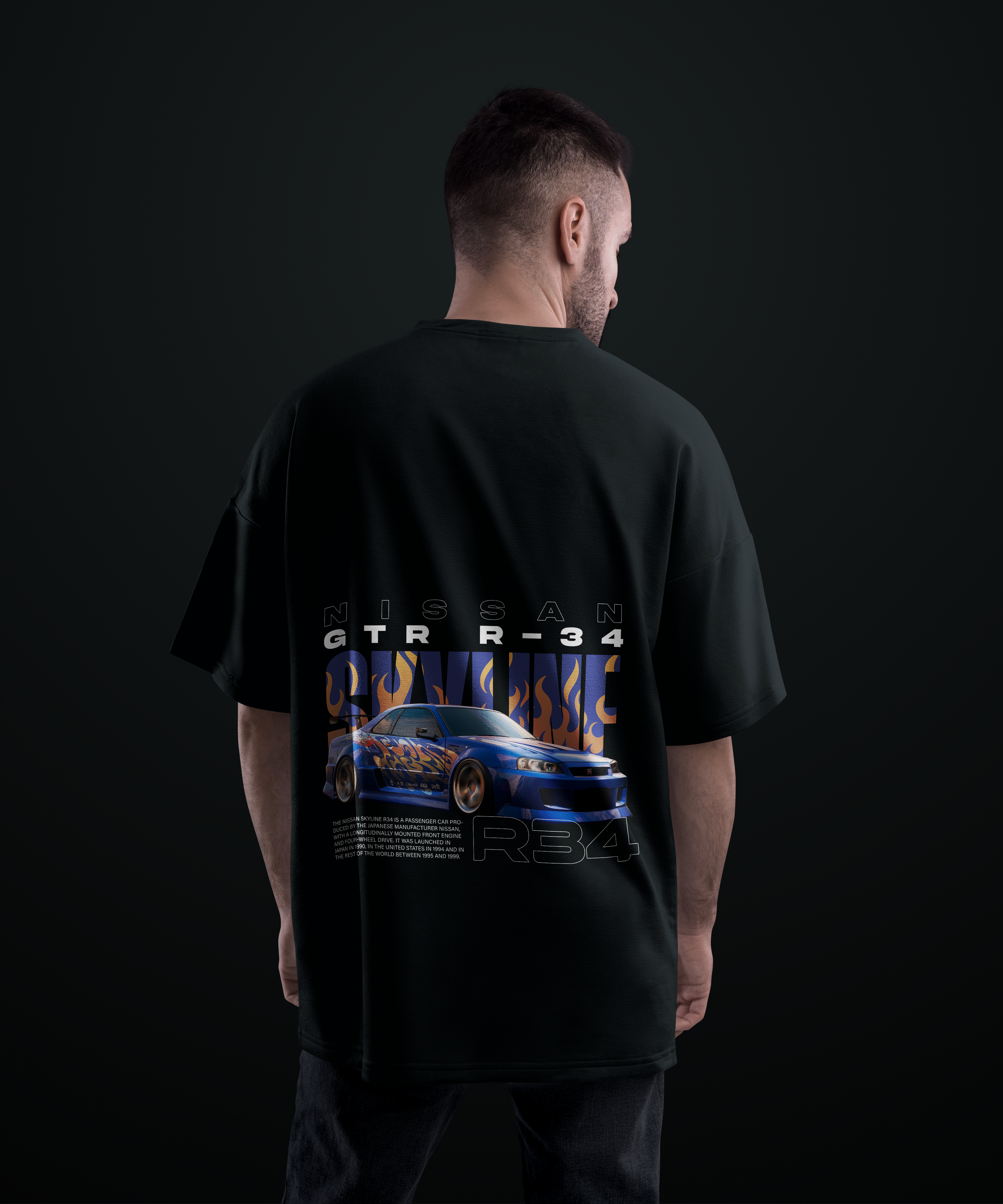Camiseta Nissan GTR R-34