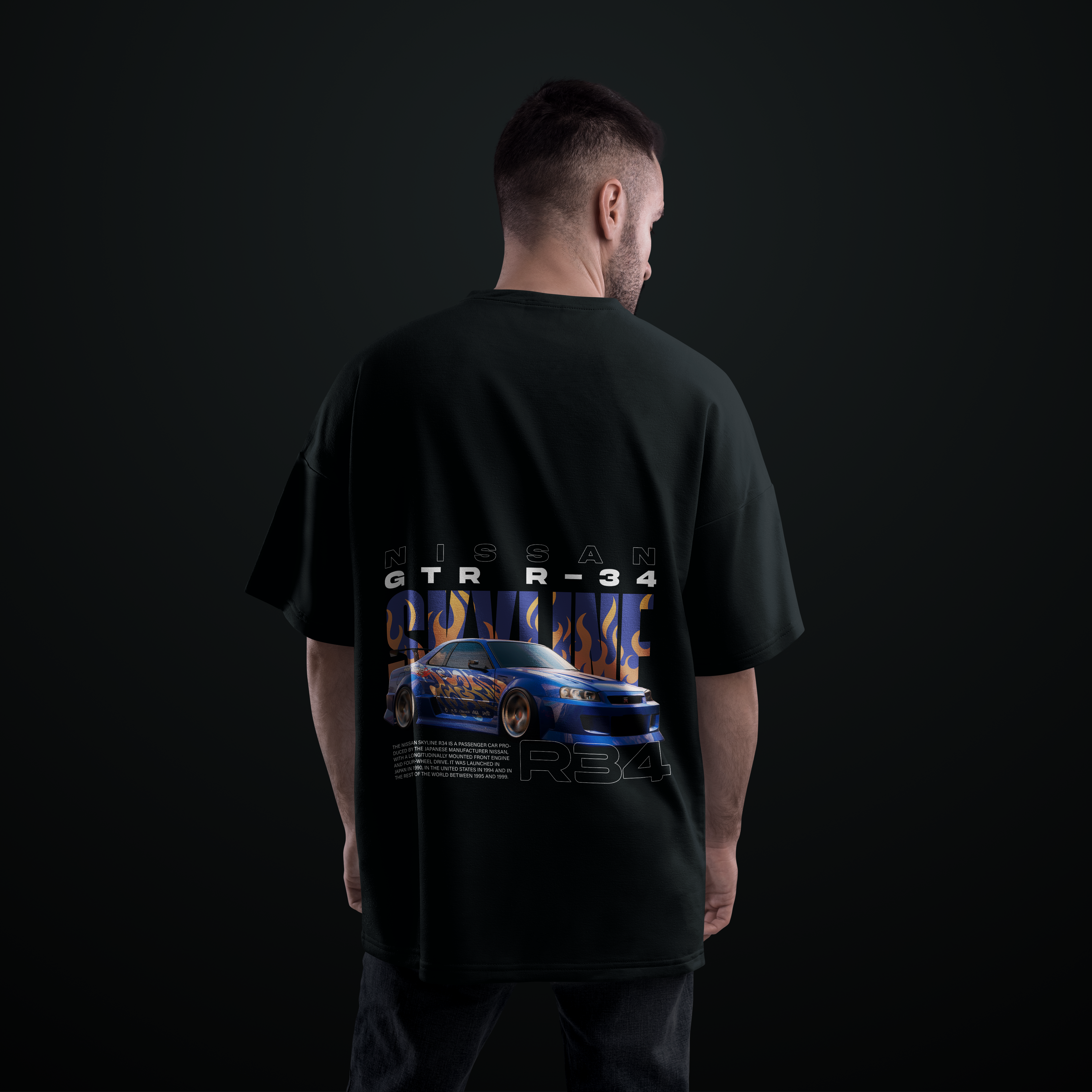 Camiseta Nissan GTR R-34