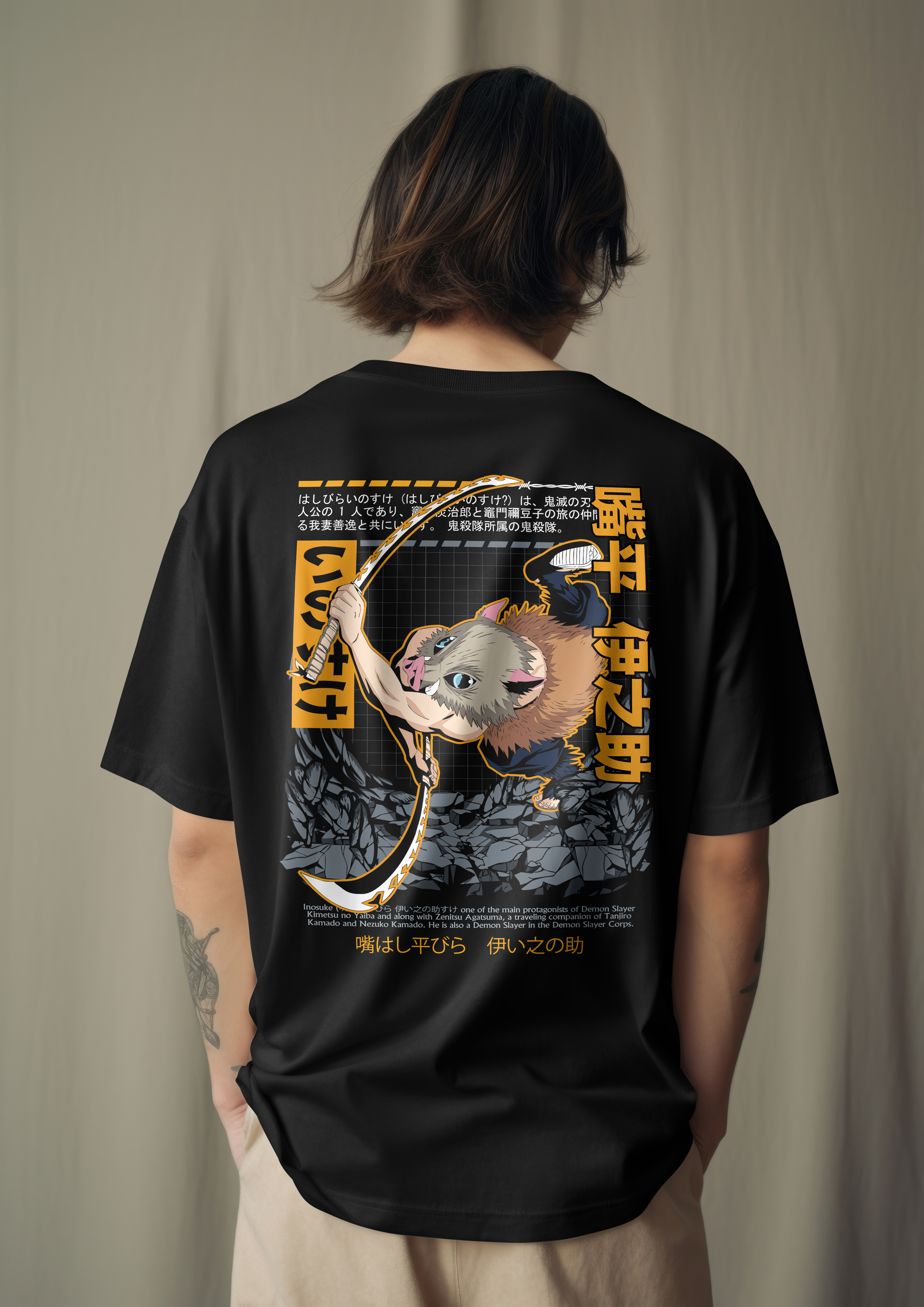 Camiseta Inosuke Hashibira