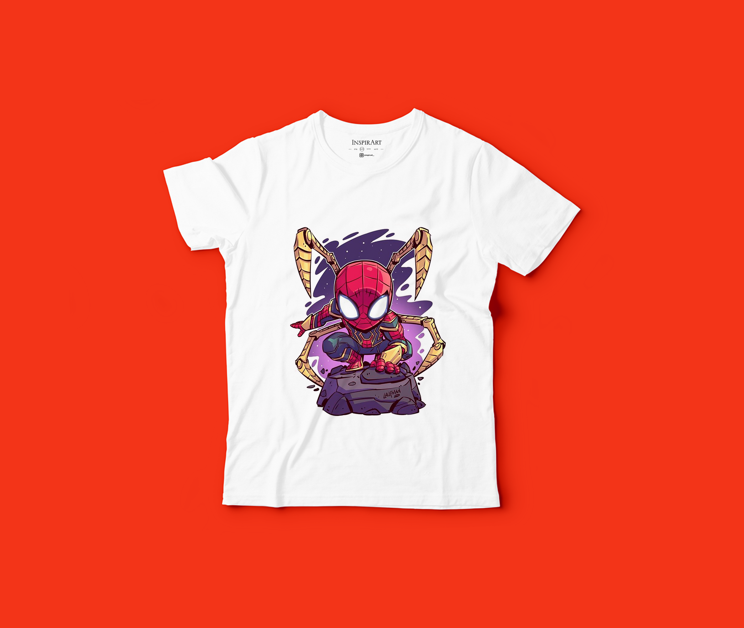 Camiseta Spider-Man (SUBLIMACIÓN)