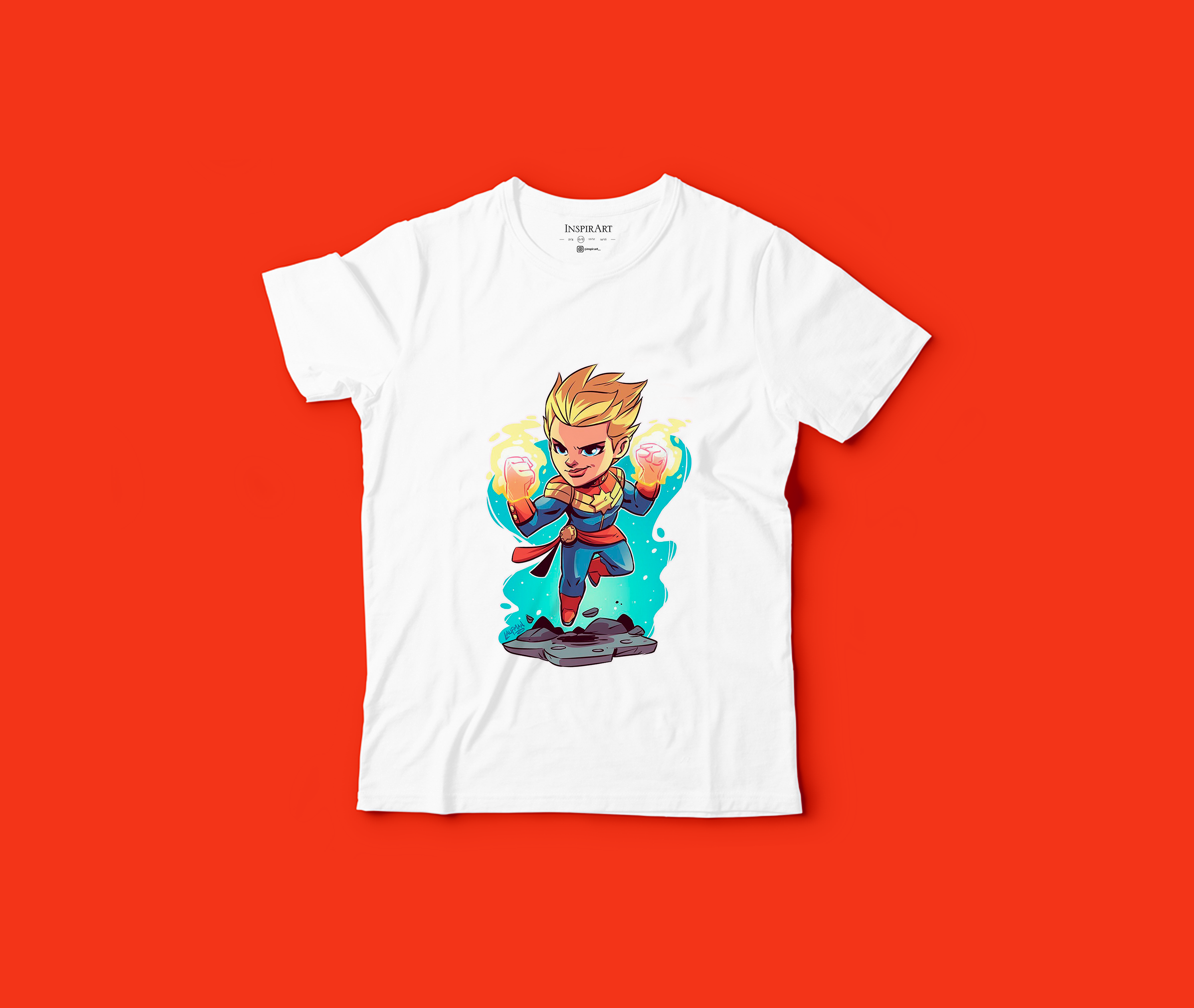 Camiseta Marvel (SUBLIMACIÓN)