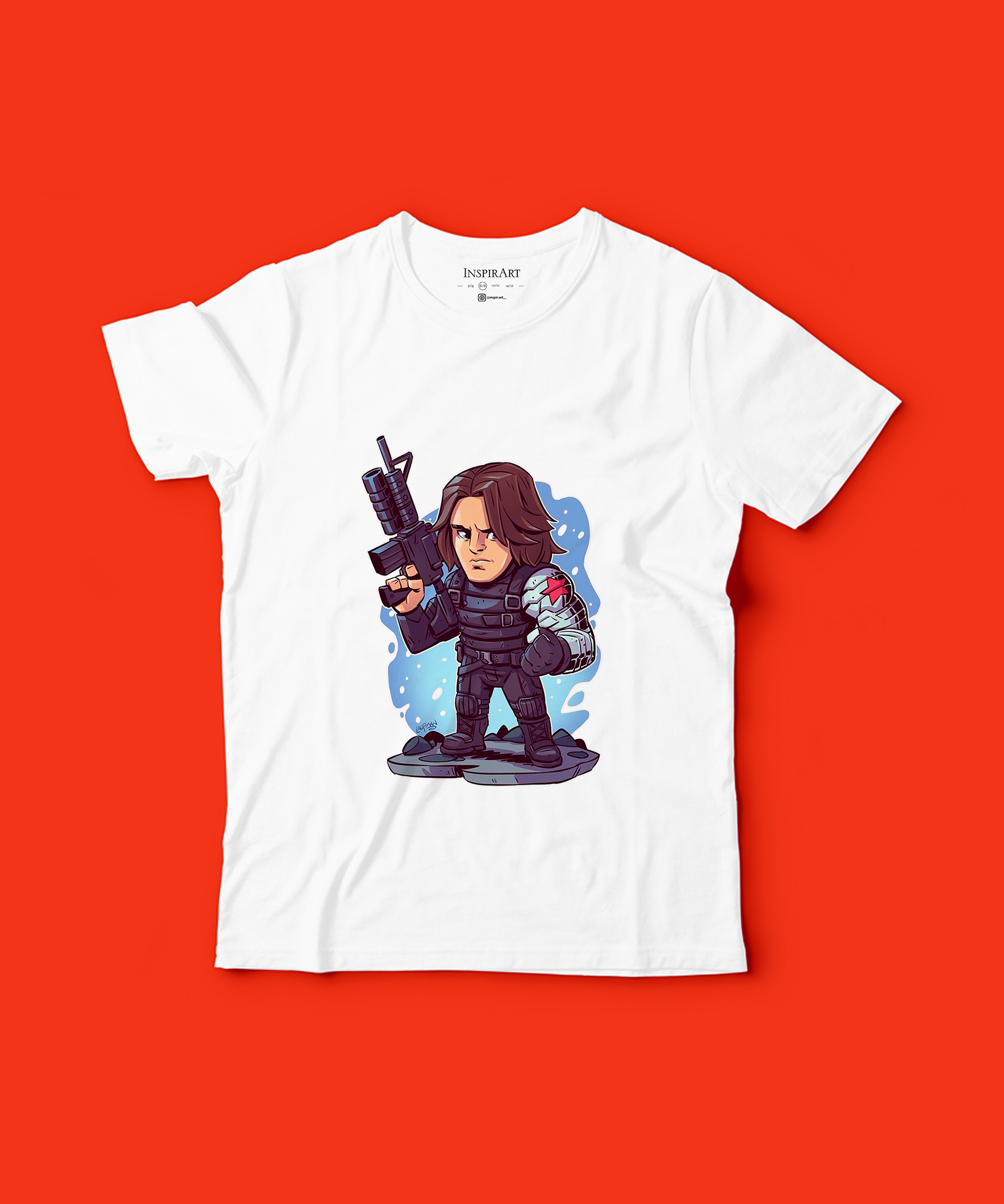 Camiseta Soldado del Invierno (SUBLIMACIÓN)