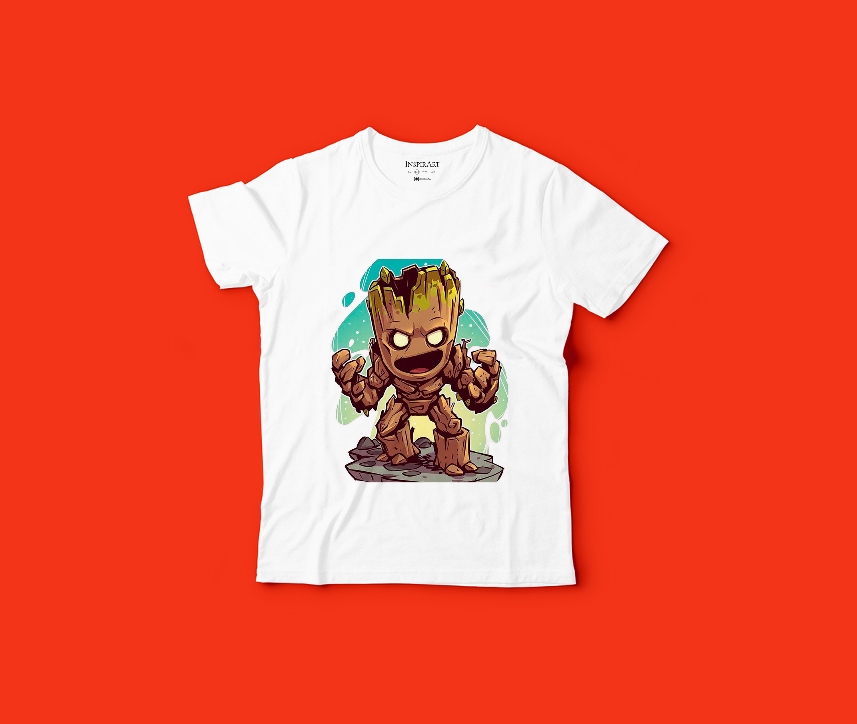 Camiseta Groot (SUBLIMACIÓN)