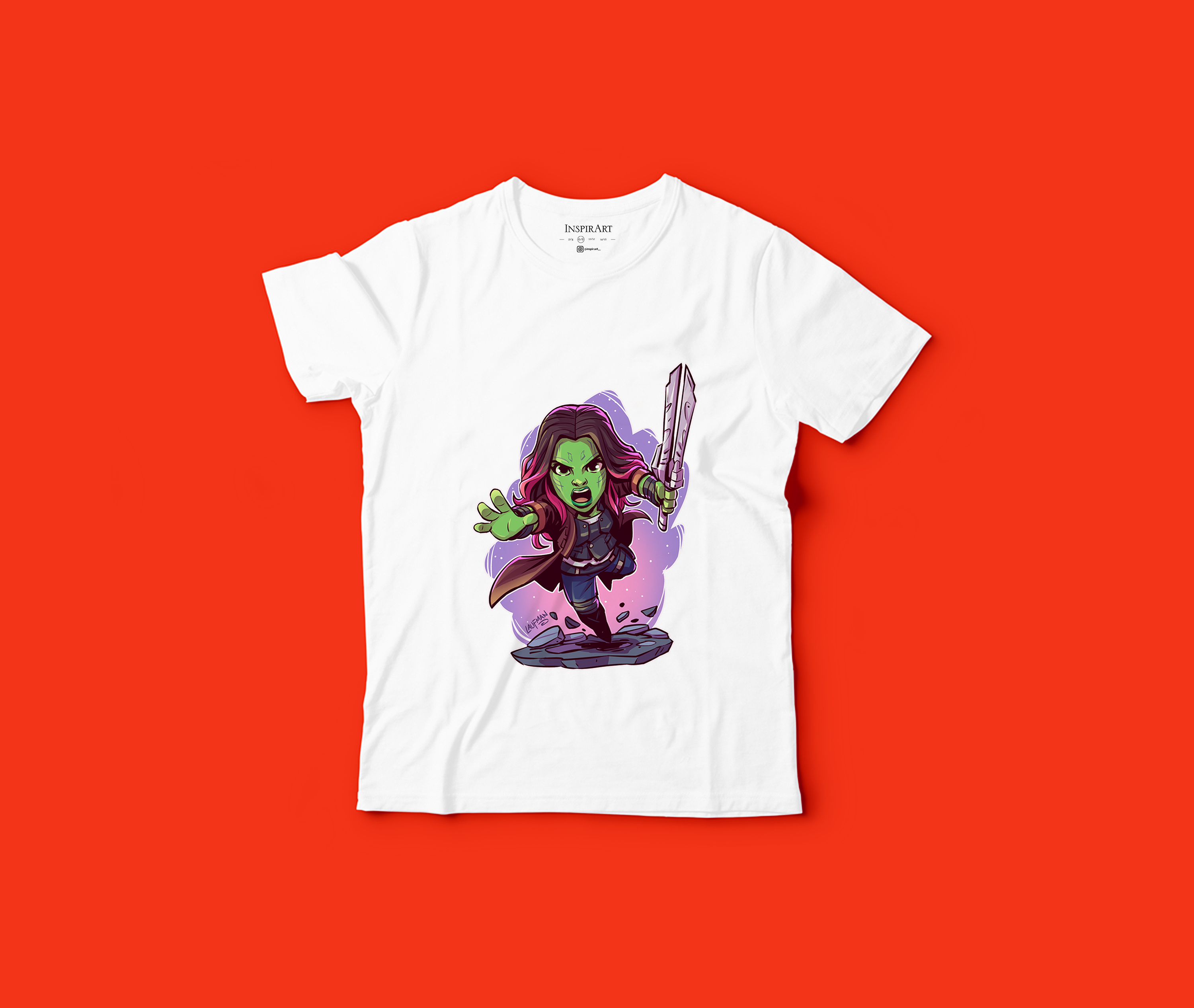Camiseta Gamora (SUBLIMACIÓN)