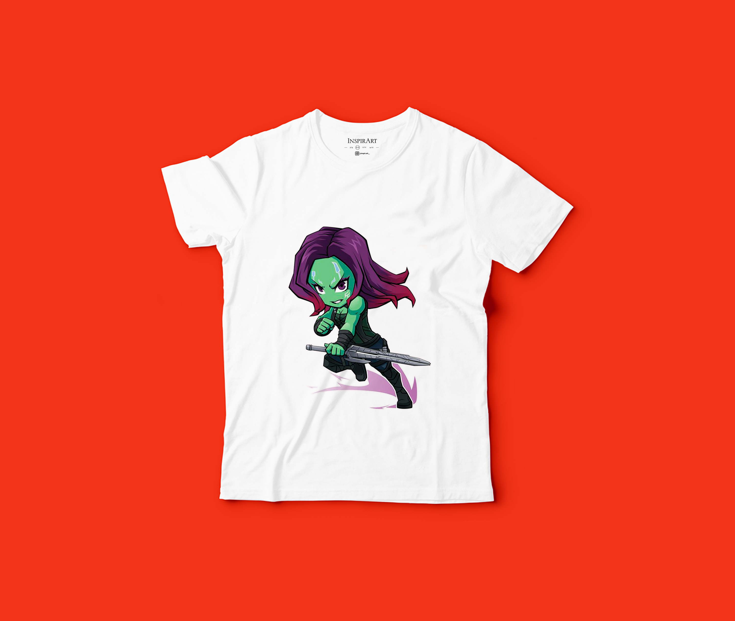 Camiseta Gamora (SUBLIMACIÓN)