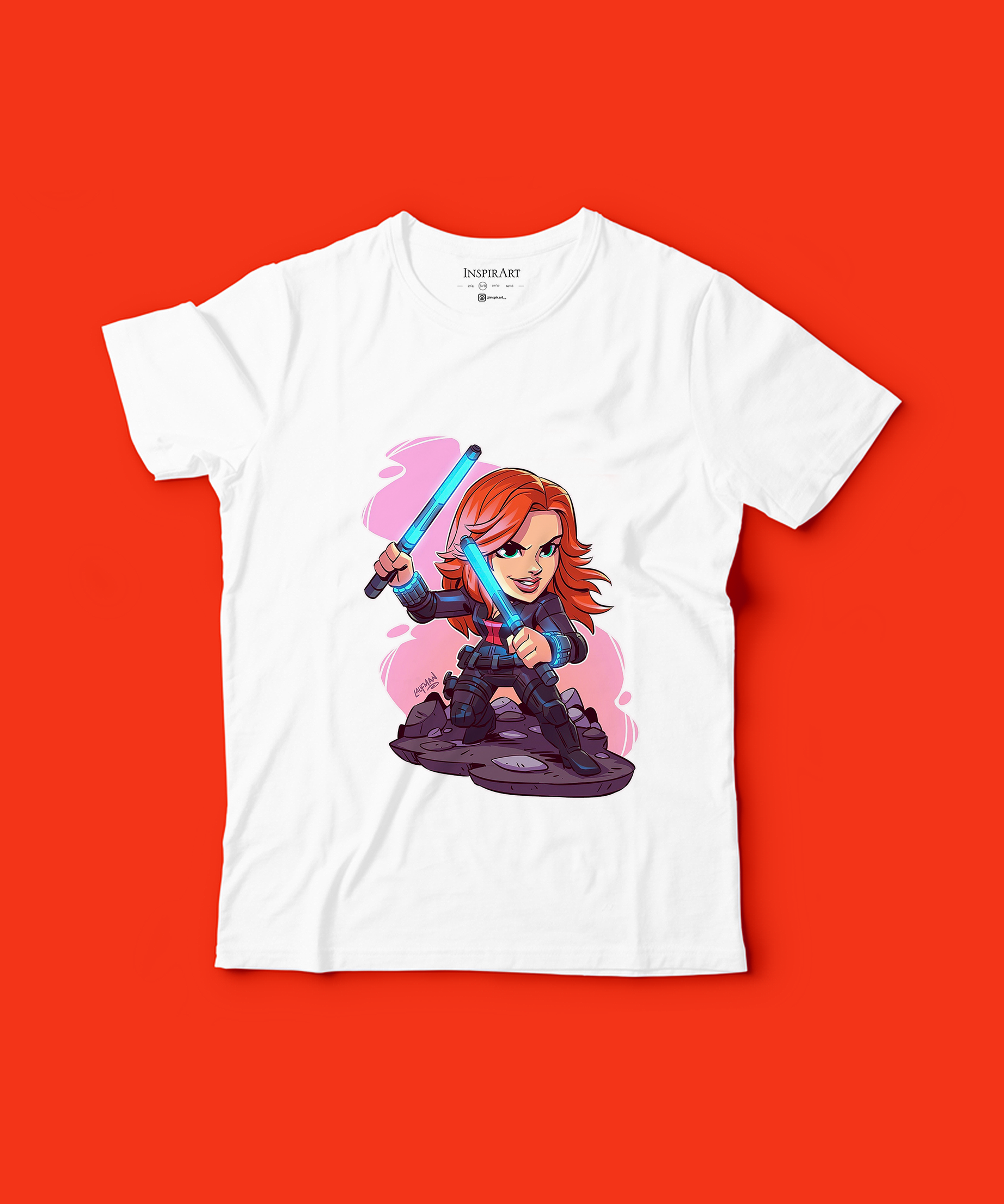 Camiseta Viuda Negra (SUBLIMACIÓN)