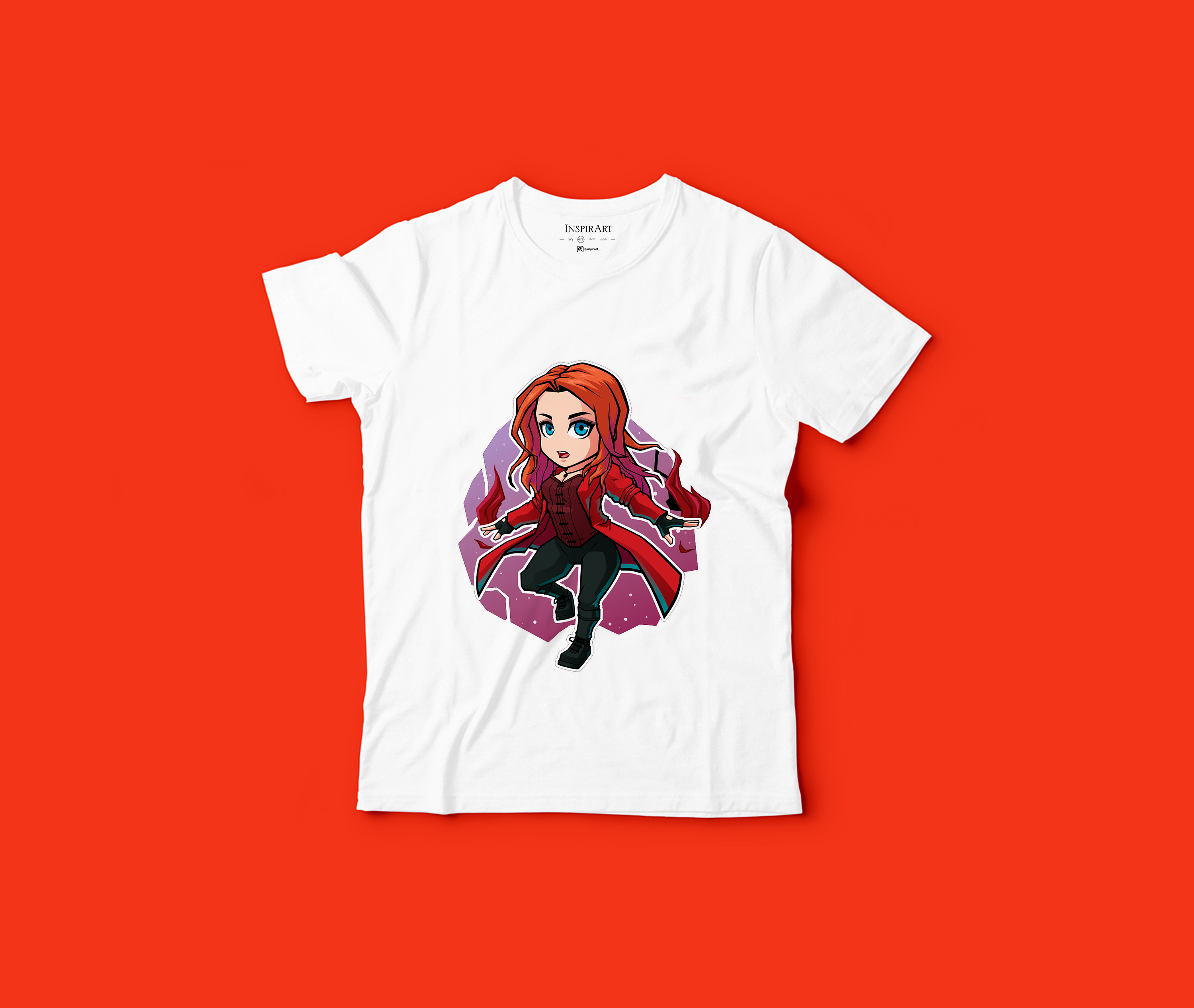 Camiseta Wanda Maximoff (SUBLIMACIÓN)