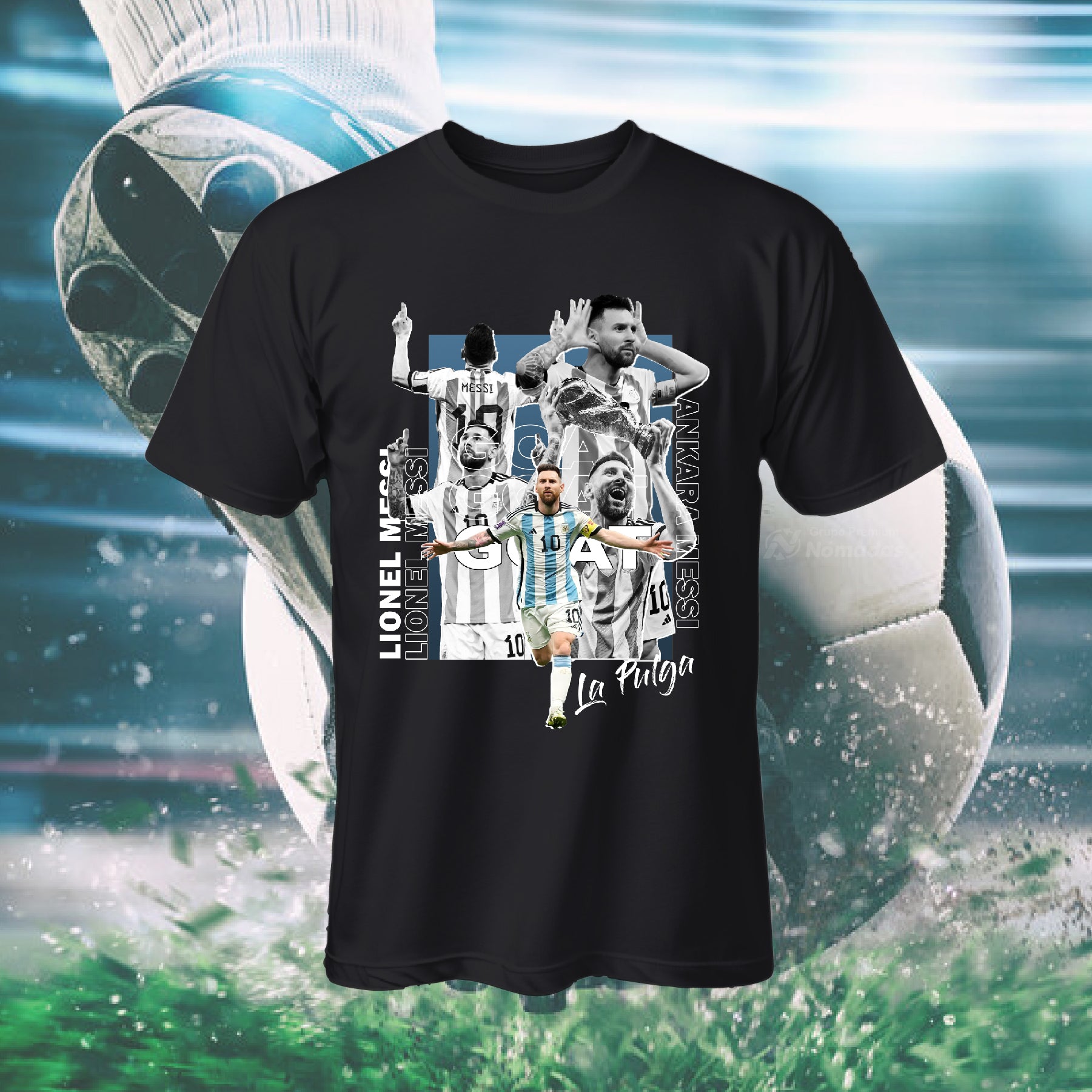 Camiseta Messi Homenaje 3