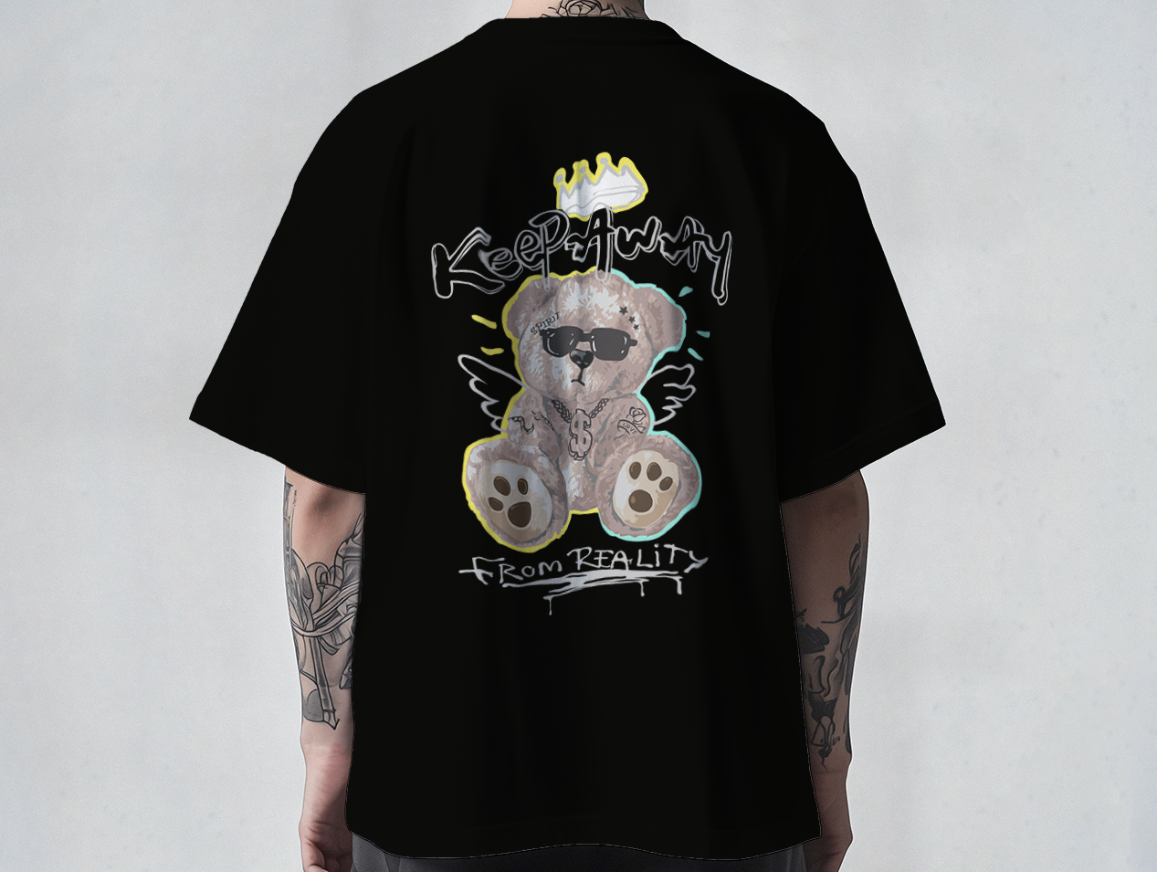 Camiseta Keep Away Black