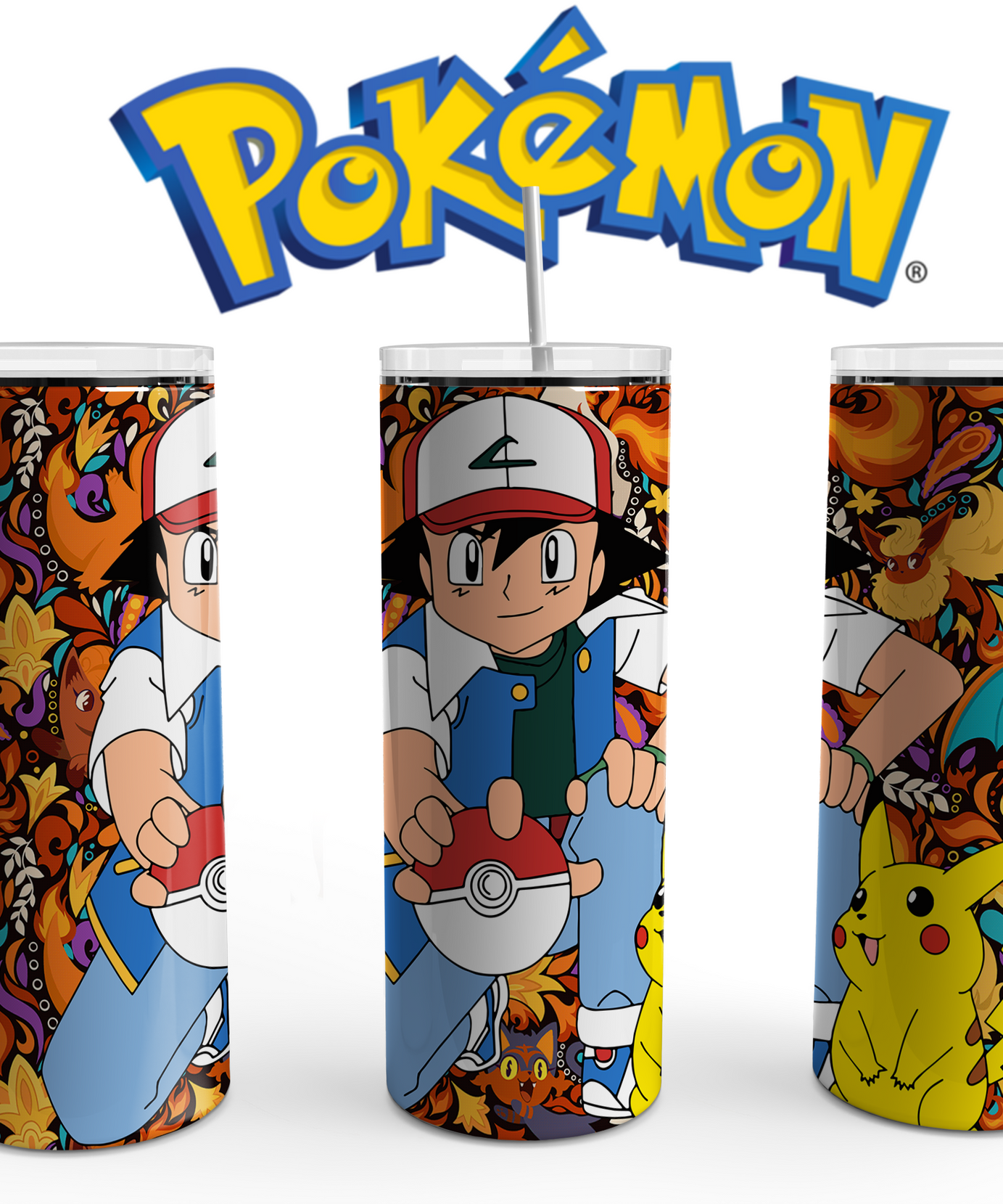 Tumbler Pokemón