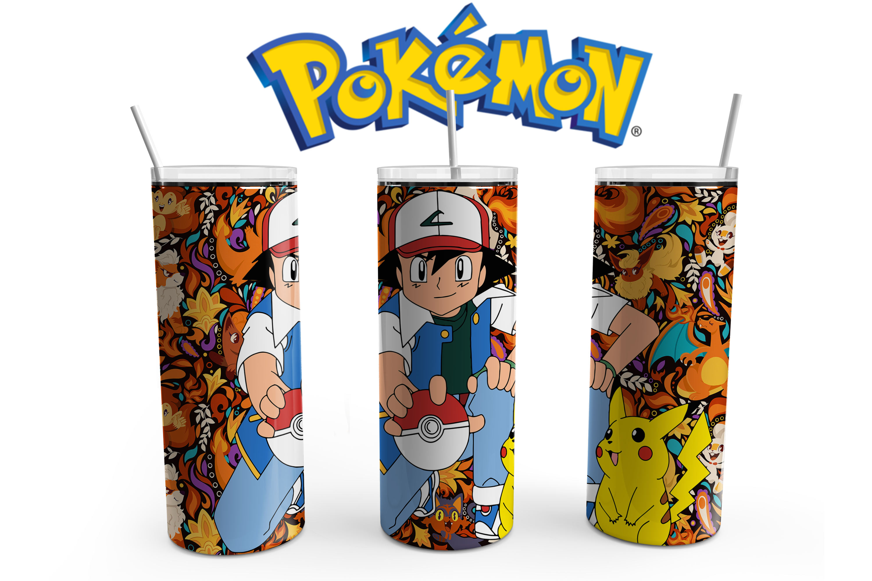 Tumbler Pokemón