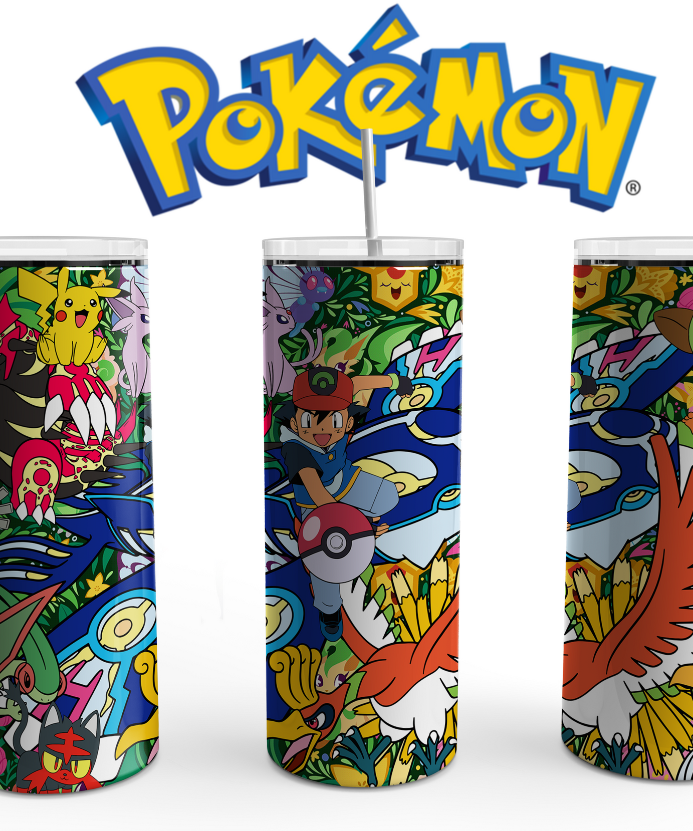 Tumbler Pokemón