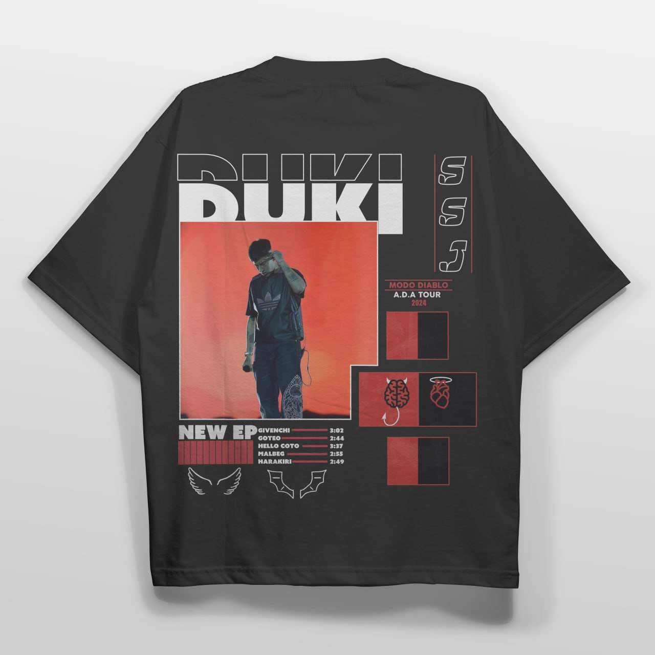 Camiseta Duki