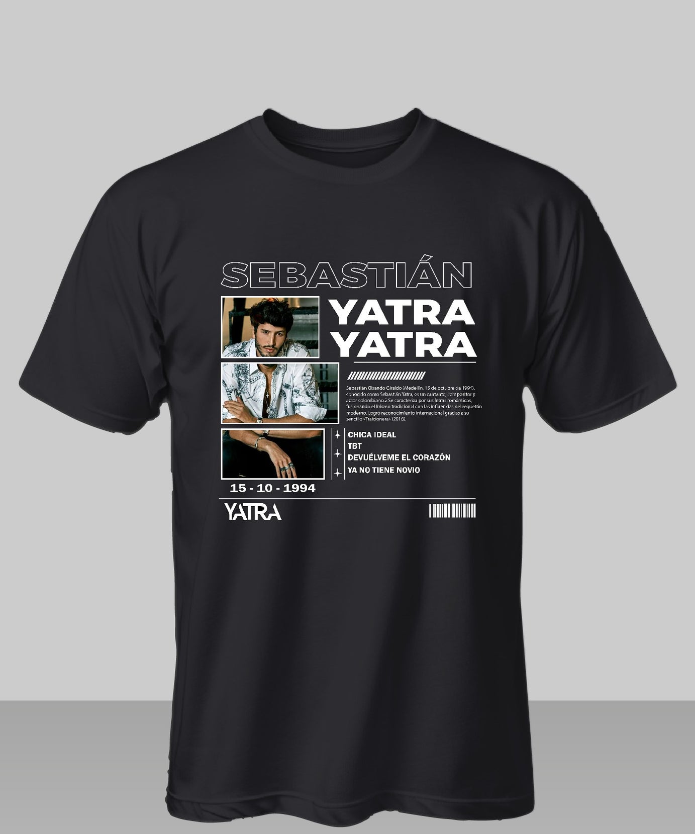 Camiseta Sebastián Yatra
