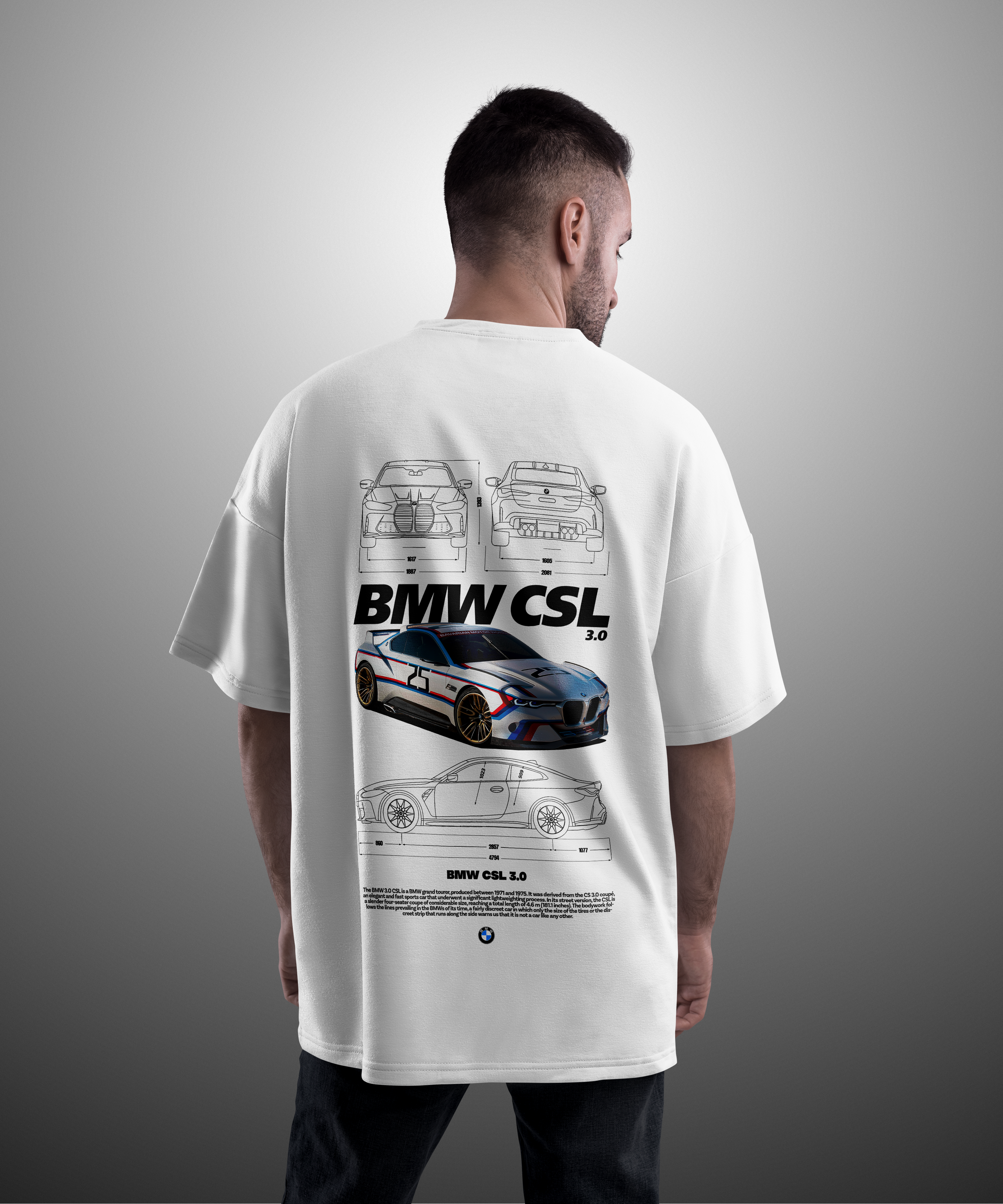 Camiseta BMW CSL 3.0