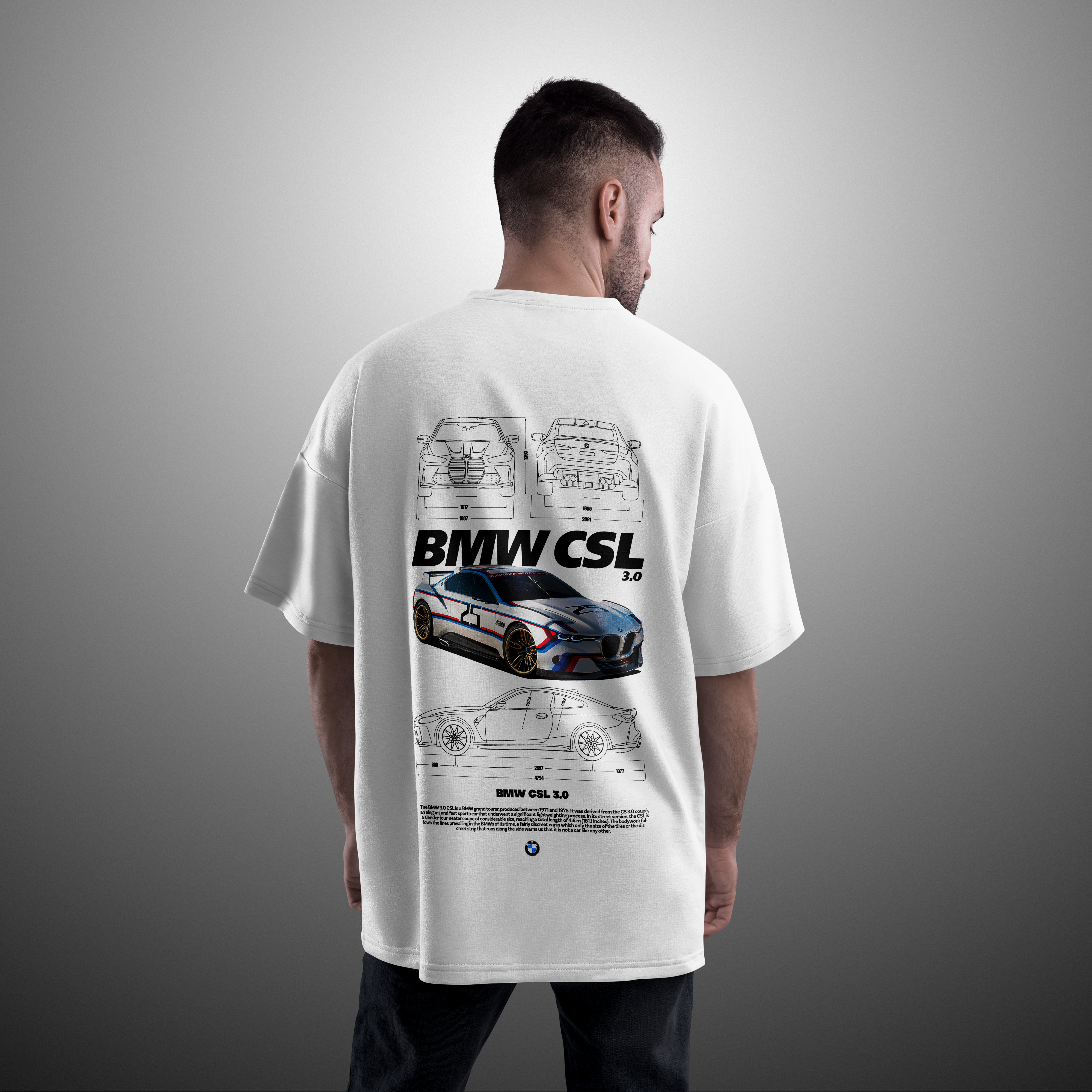 Camiseta BMW CSL 3.0