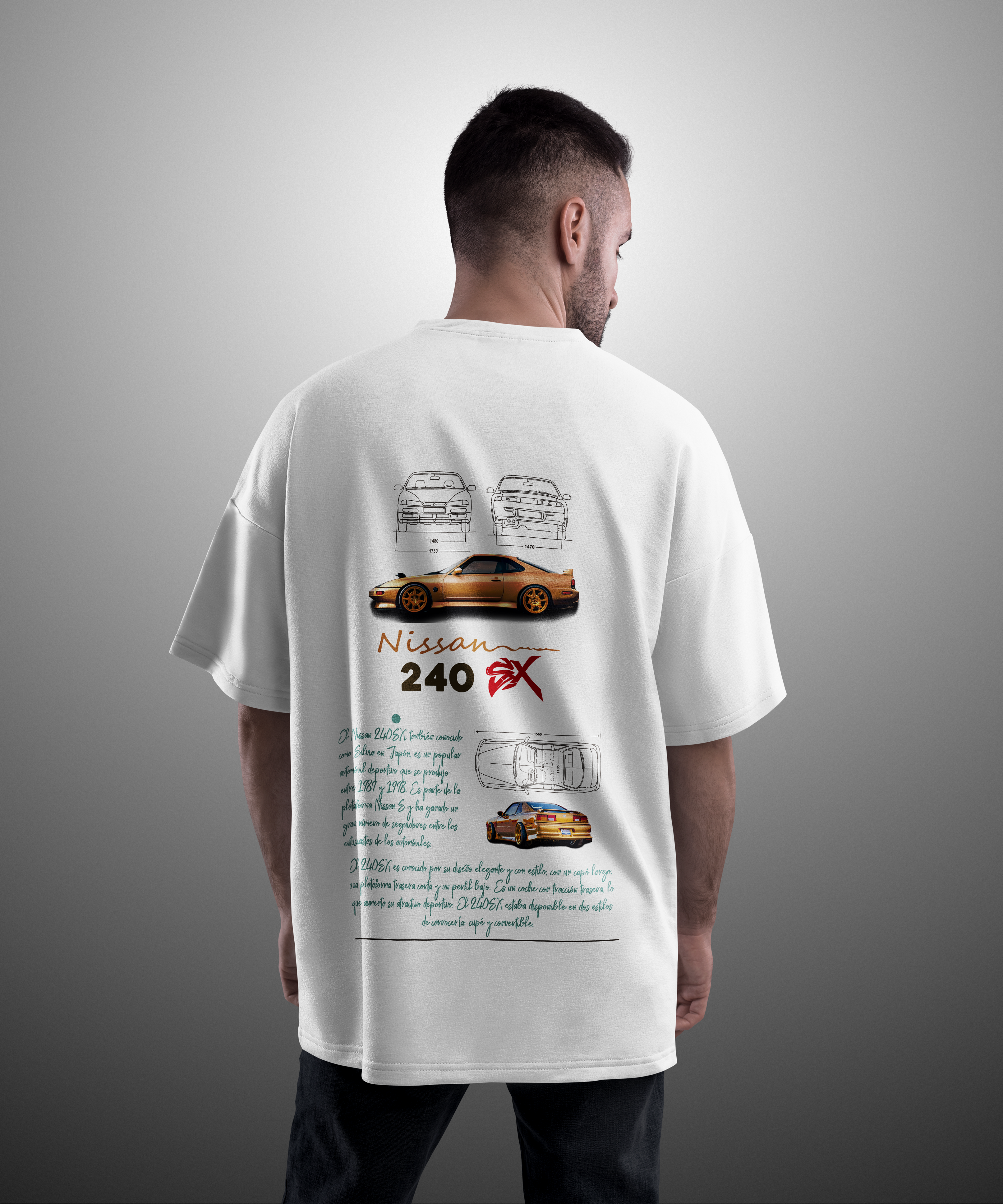 Camiseta Nissan 240 SX
