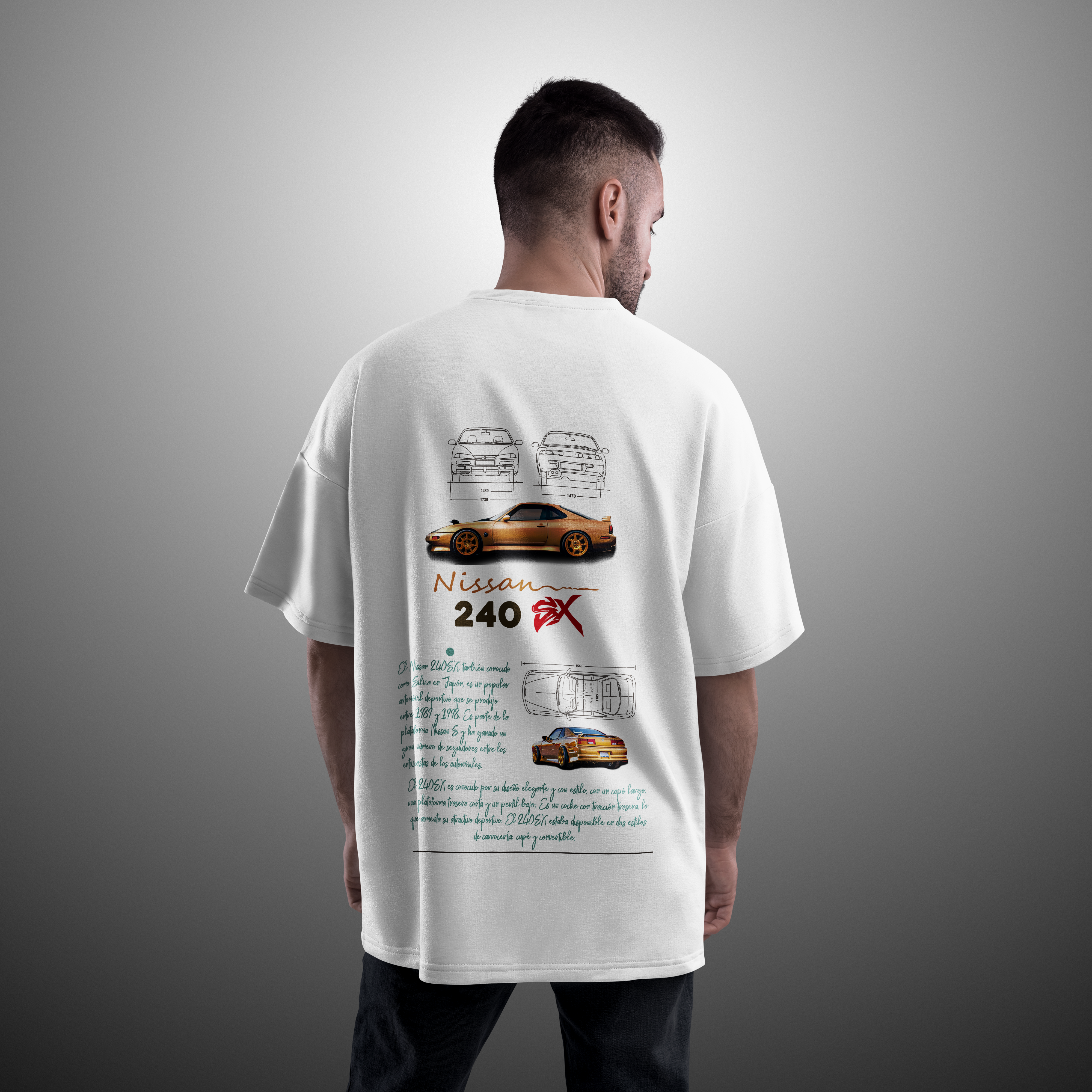 Camiseta Nissan 240 SX