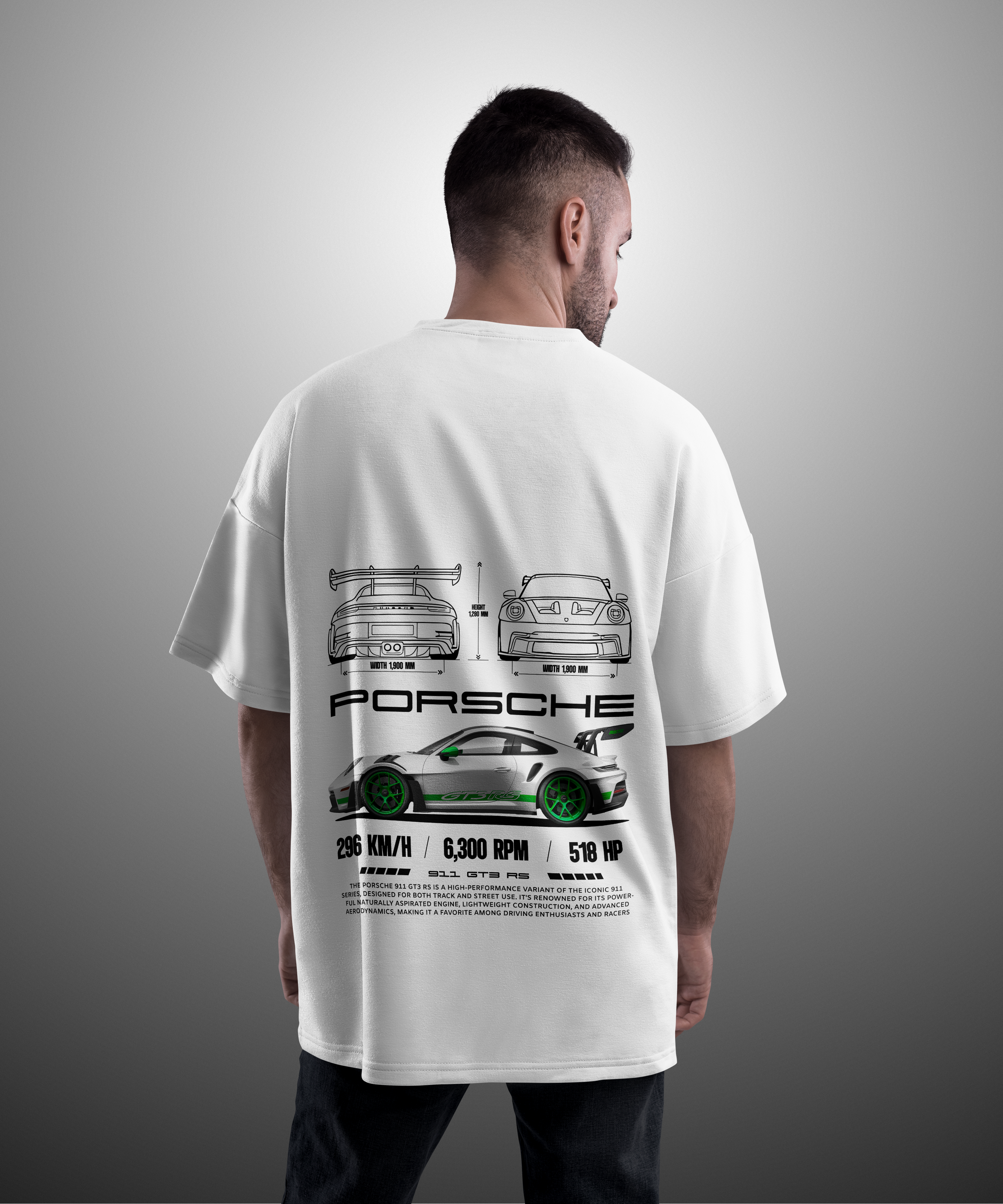 Camiseta Porsche 911 GTR