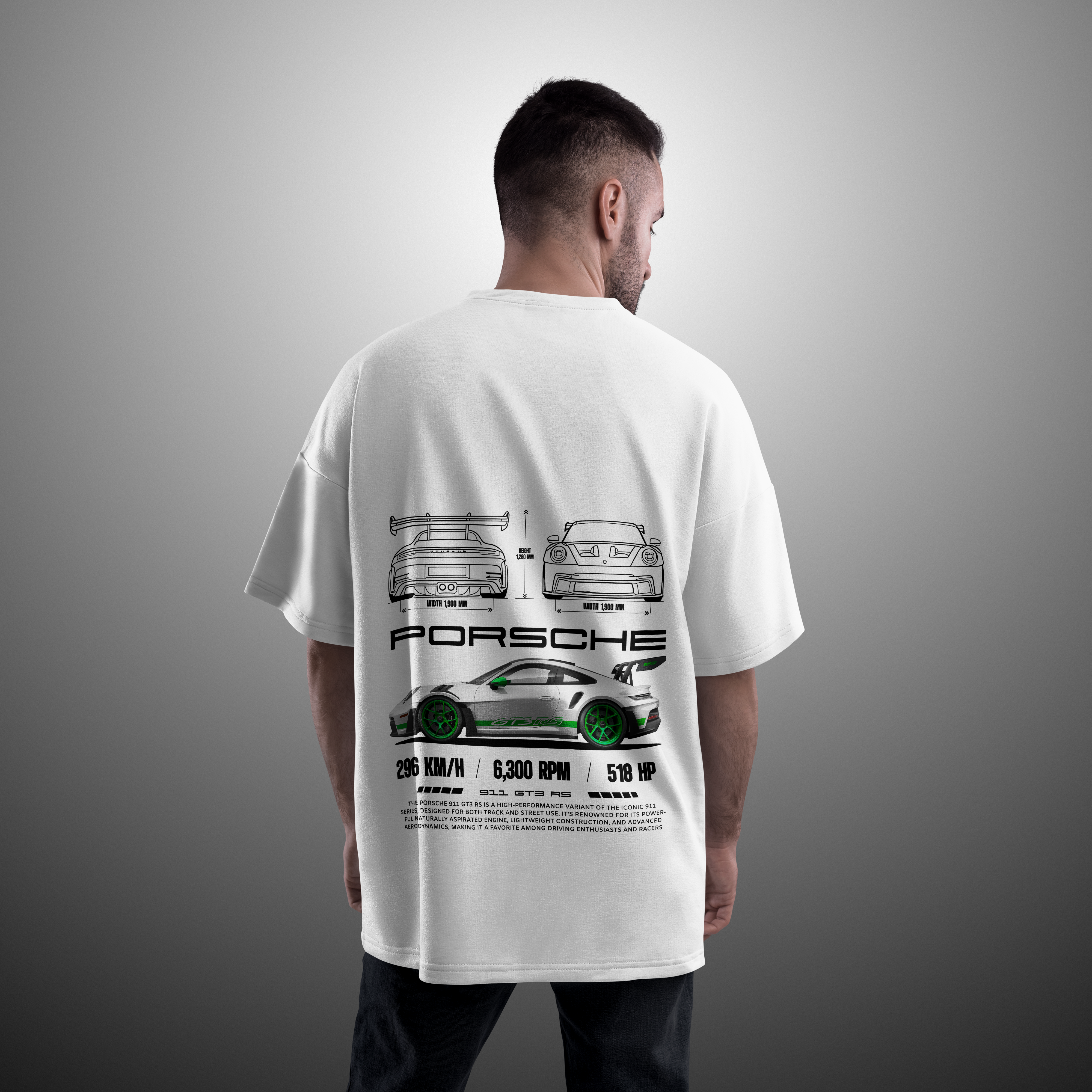 Camiseta Porsche 911 GTR