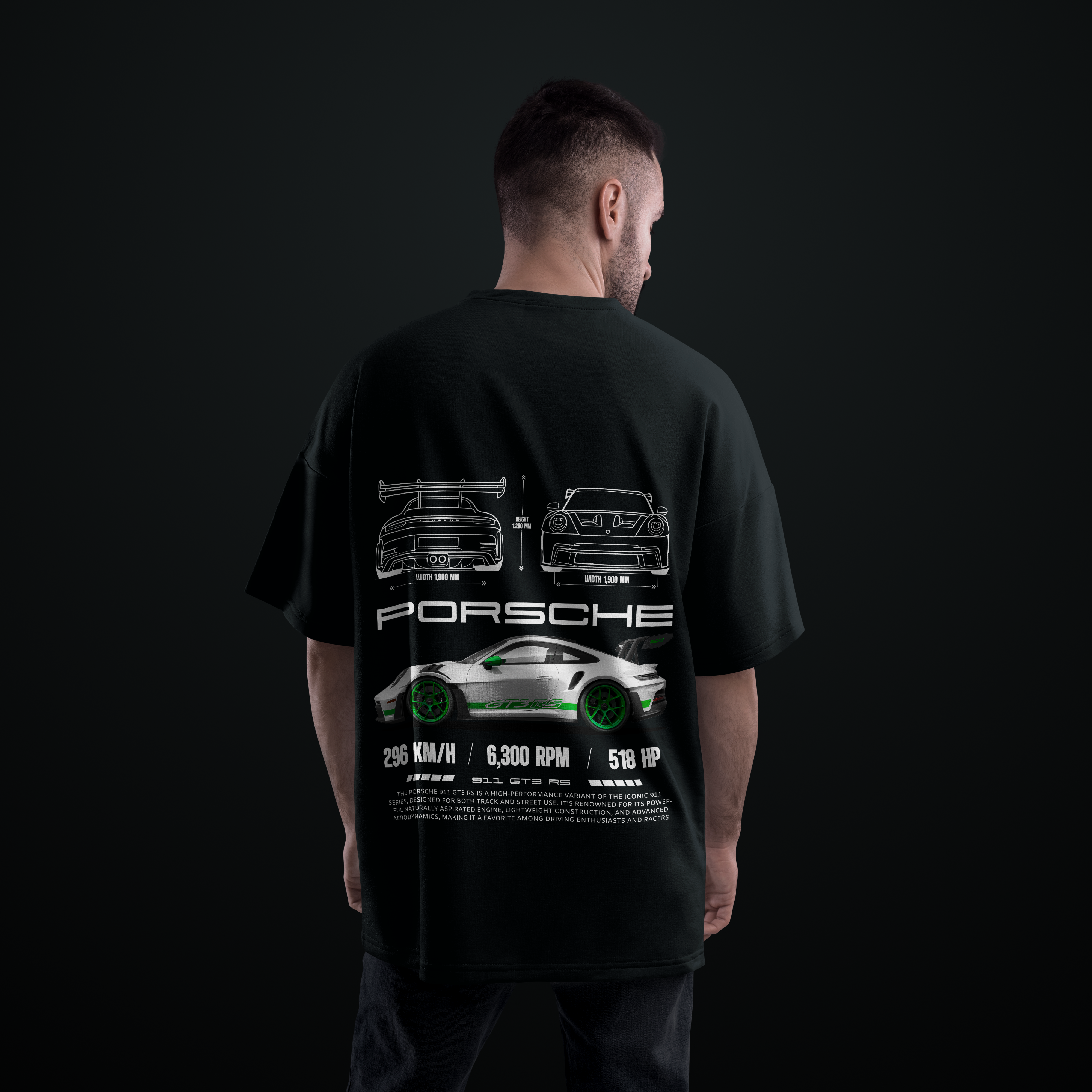 Camiseta Porsche 911 GTR
