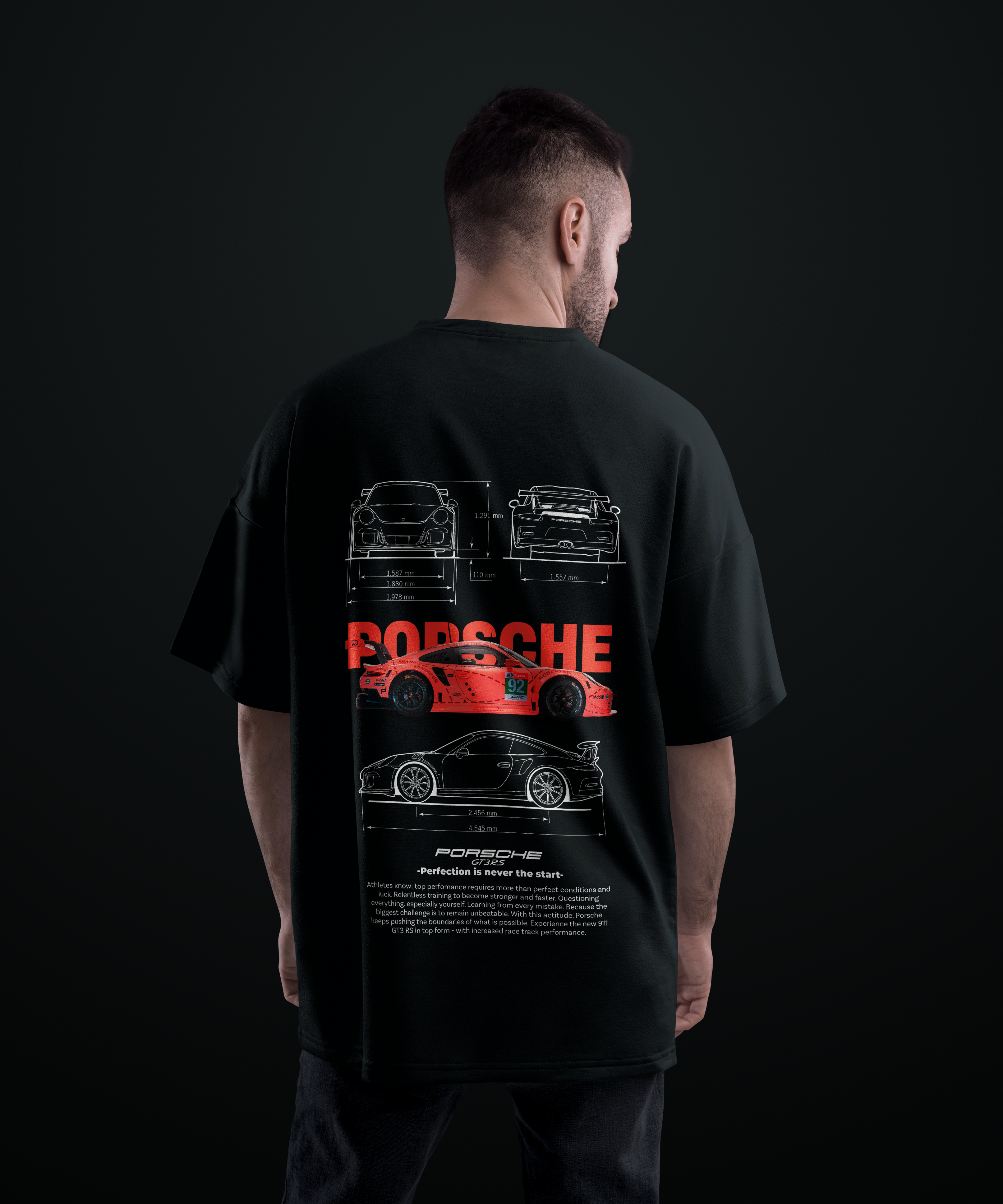 Camiseta Porsche 911 GTR RS