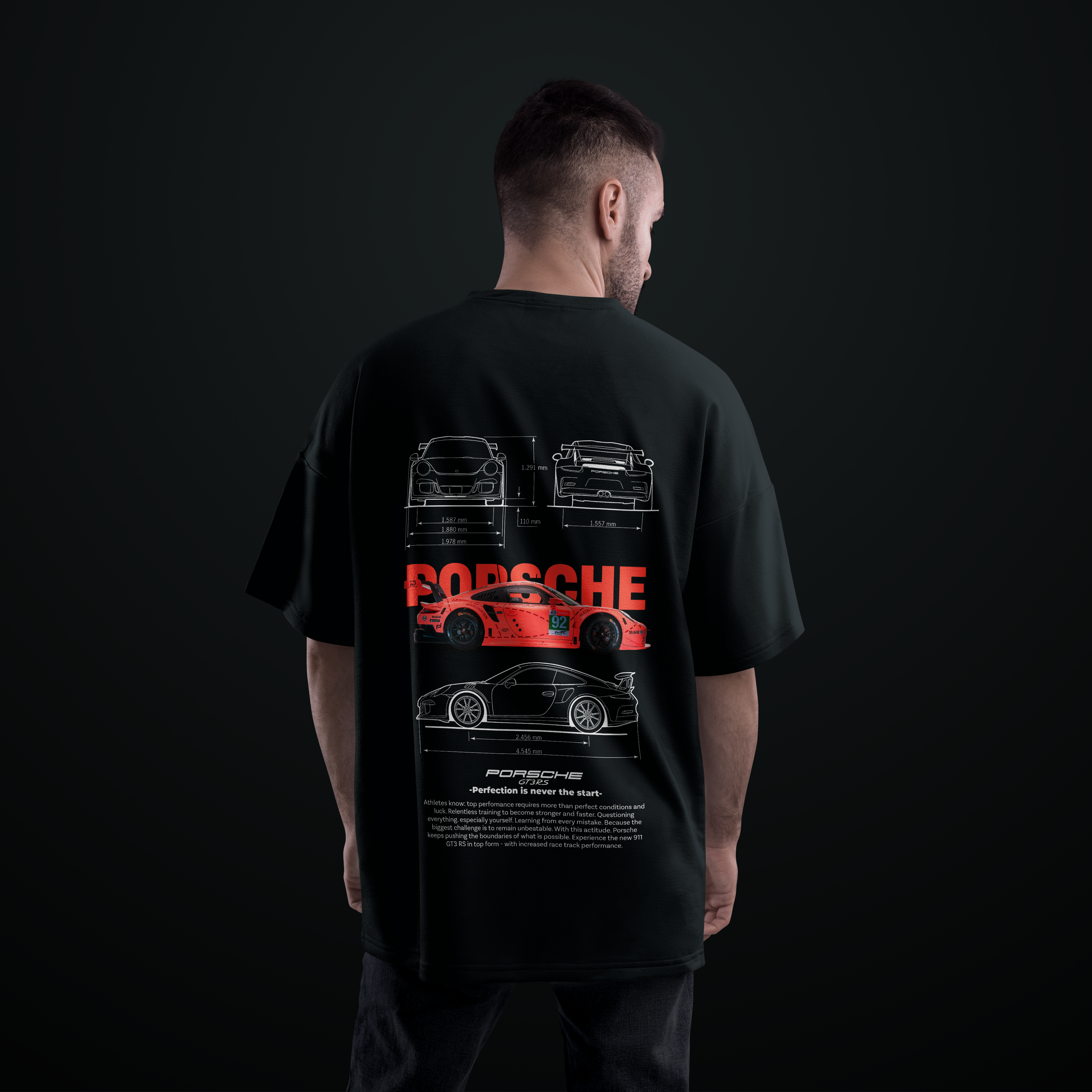 Camiseta Porsche 911 GTR RS