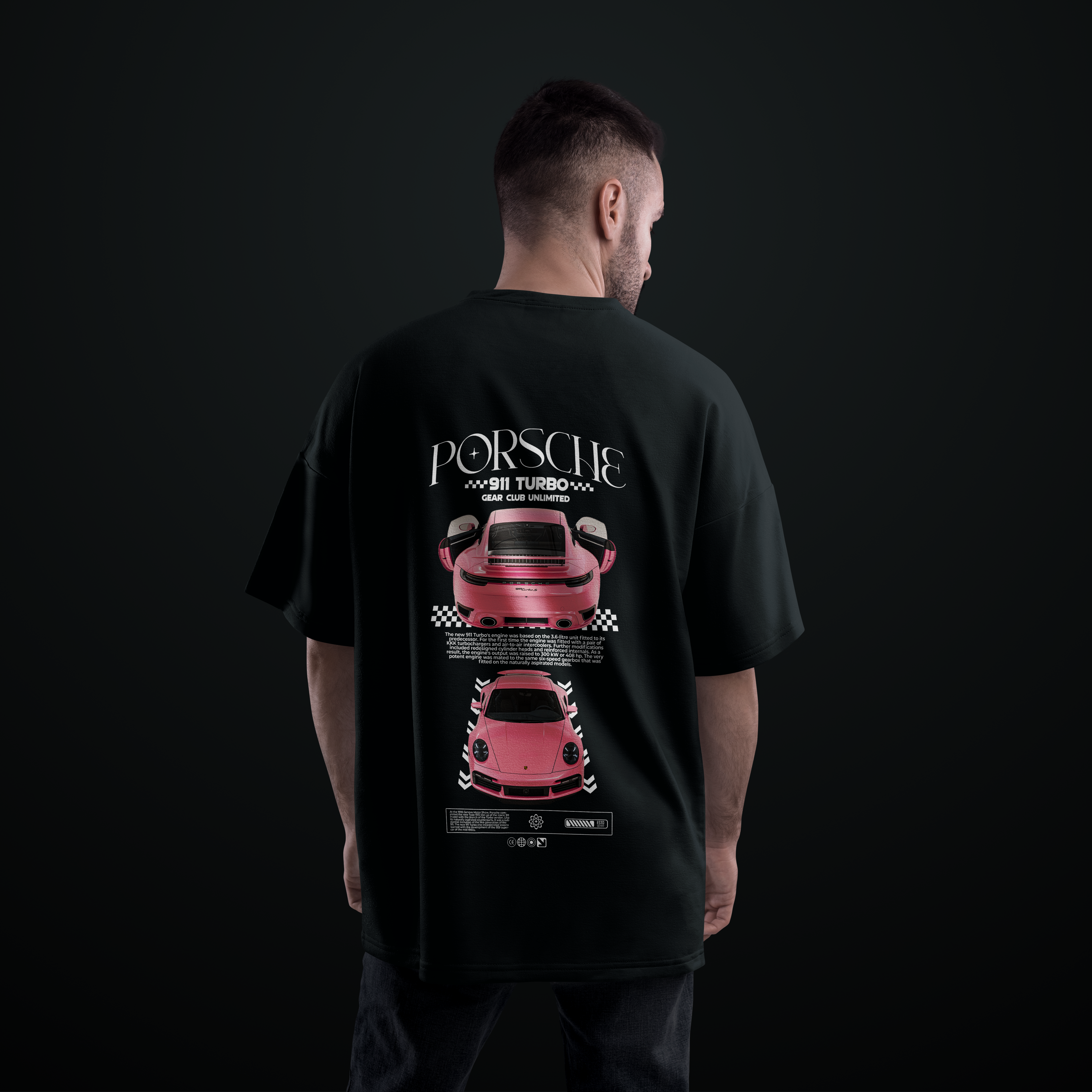 Camiseta Porsche 911 Turbo