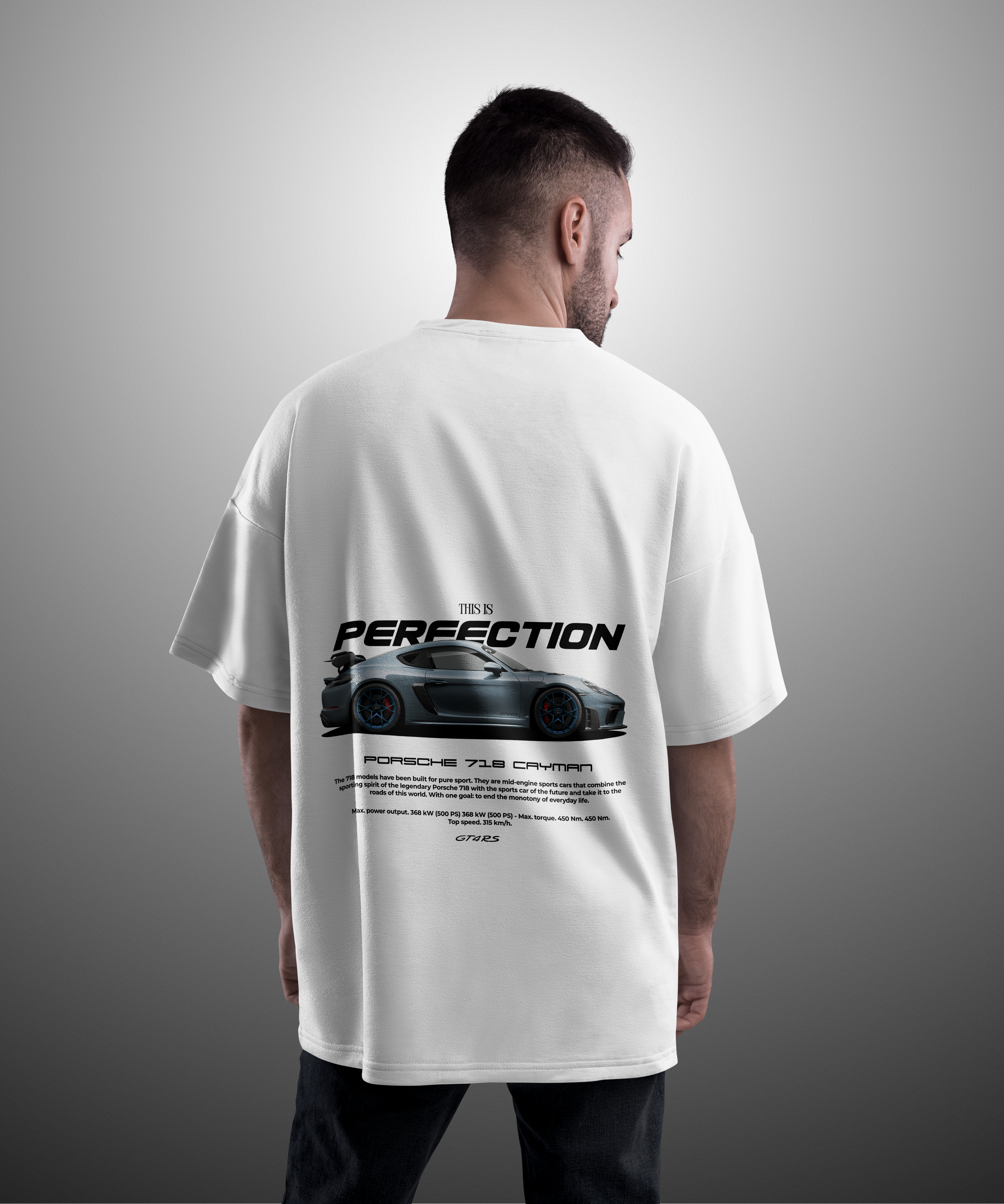 Camiseta Porsche 718 Cayman