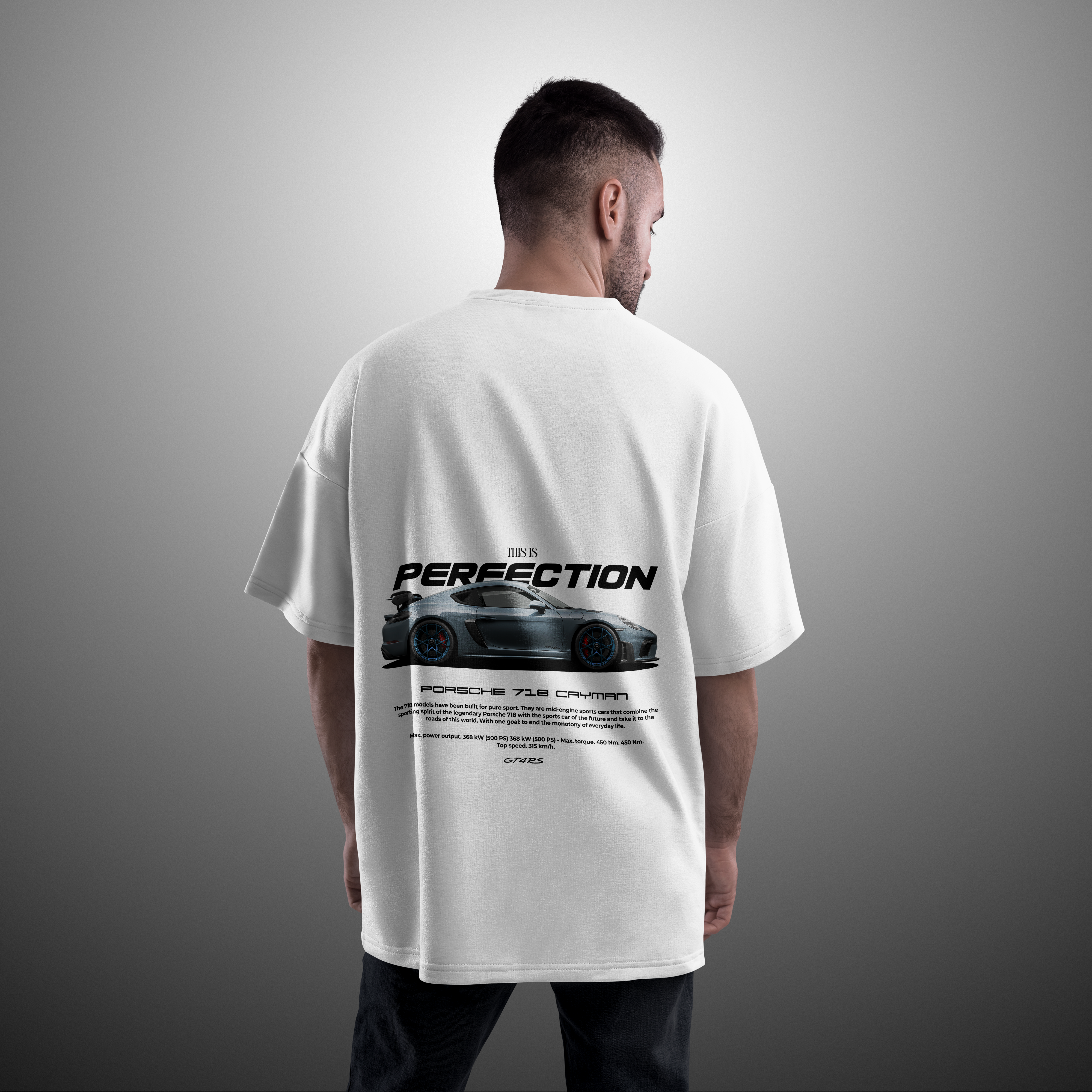 Camiseta Porsche 718 Cayman