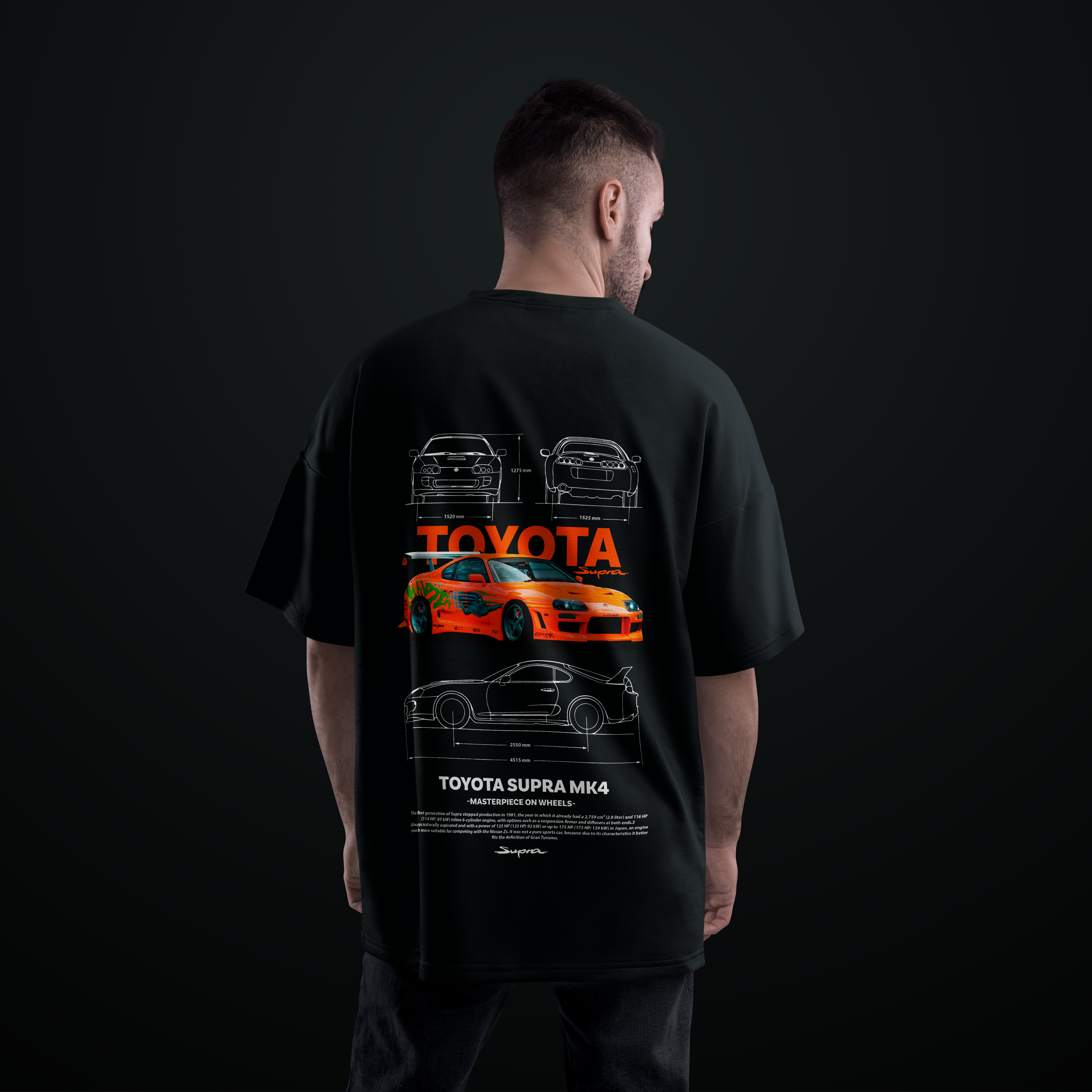 Camiseta Toyota MK4 Supra