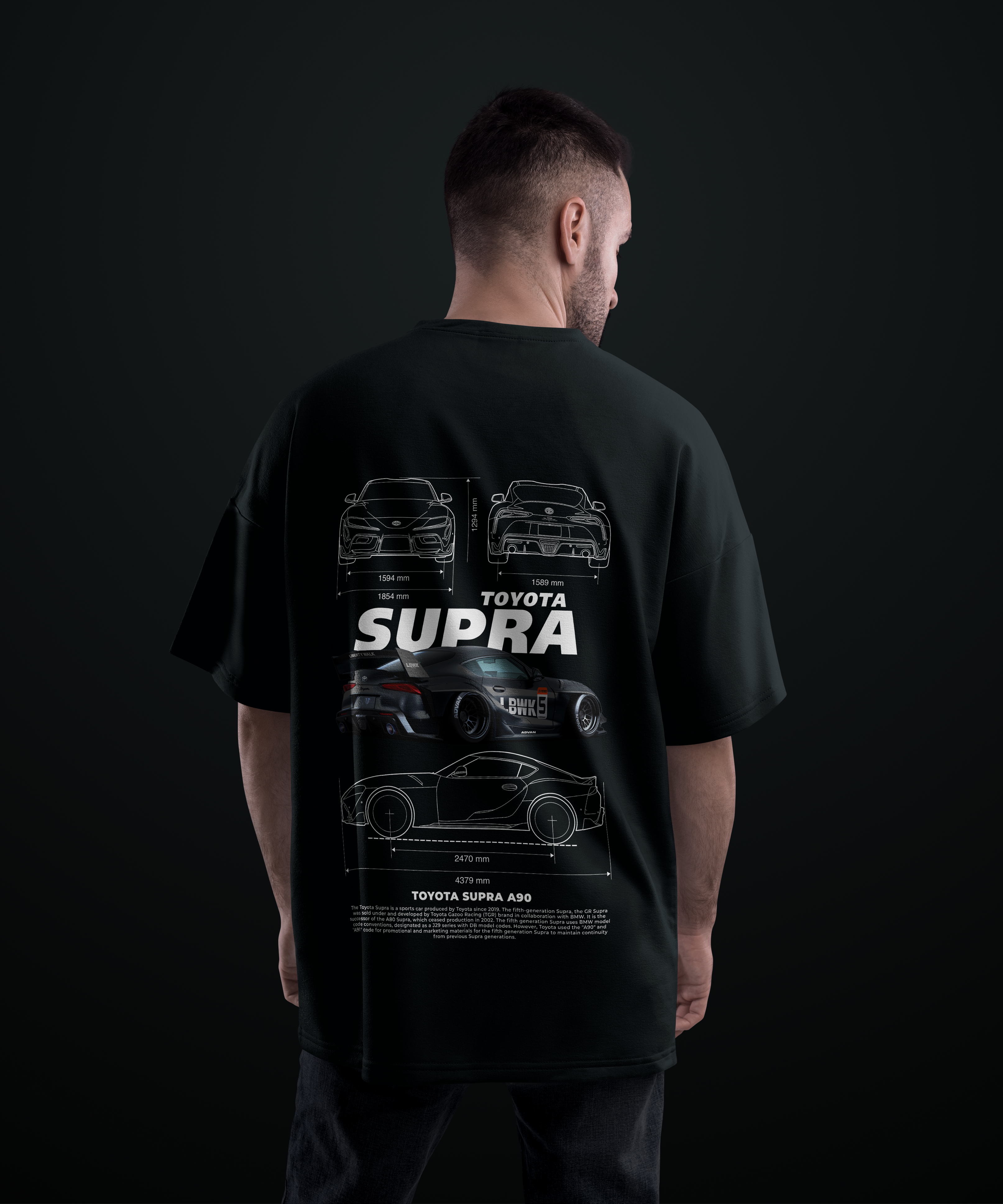 Camiseta Toyota Supra