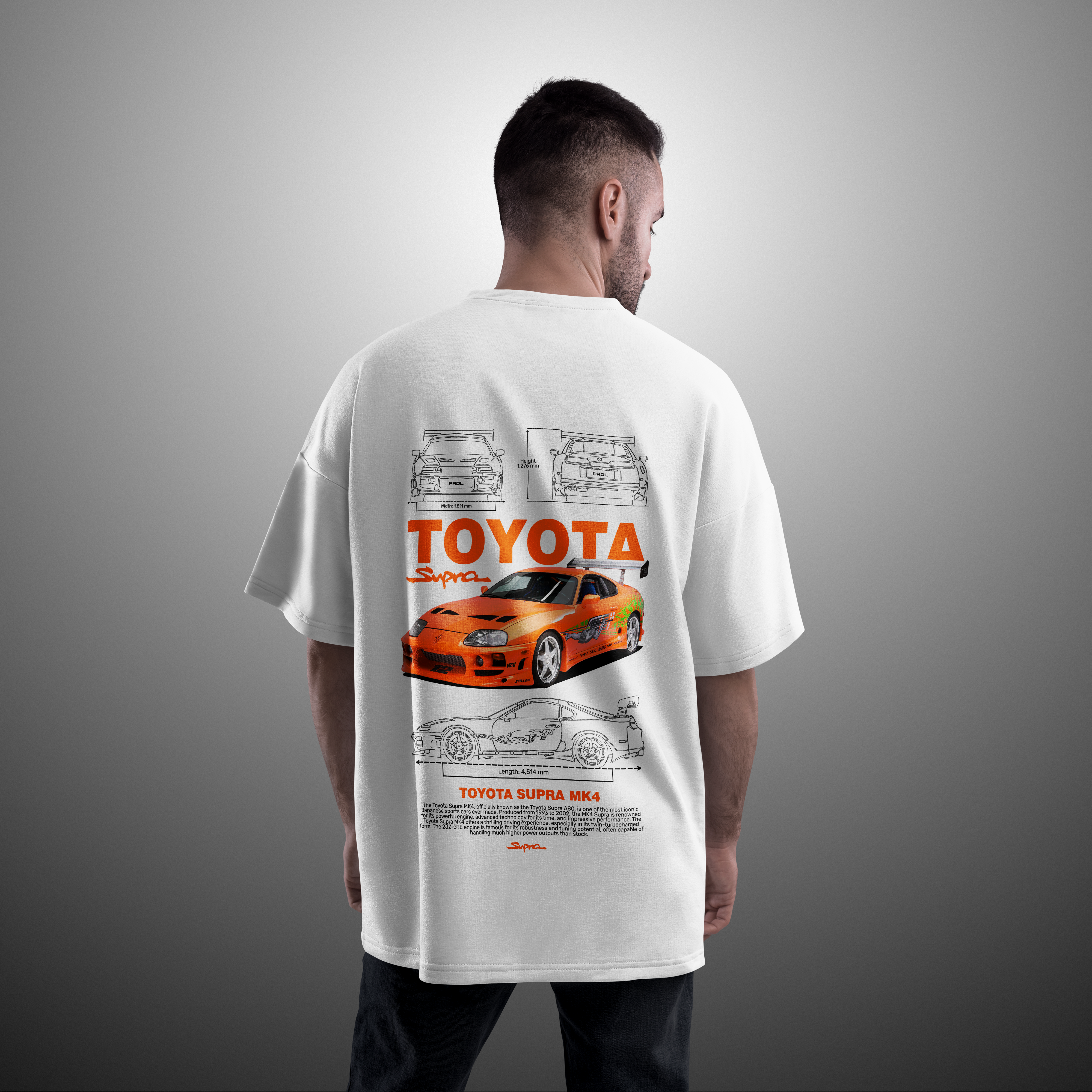 Camiseta Toyota Supra MK4