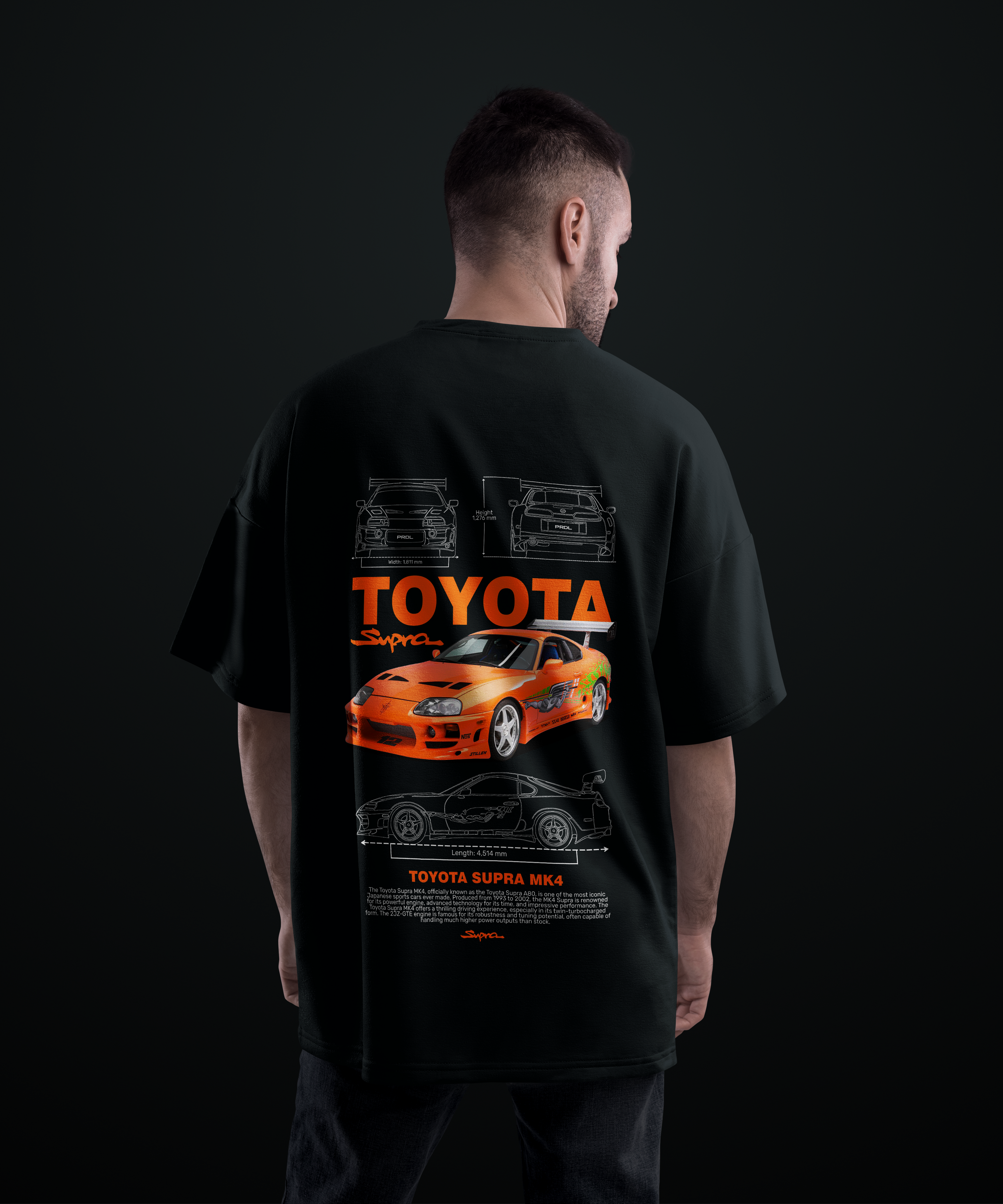 Camiseta Toyota Supra MK4