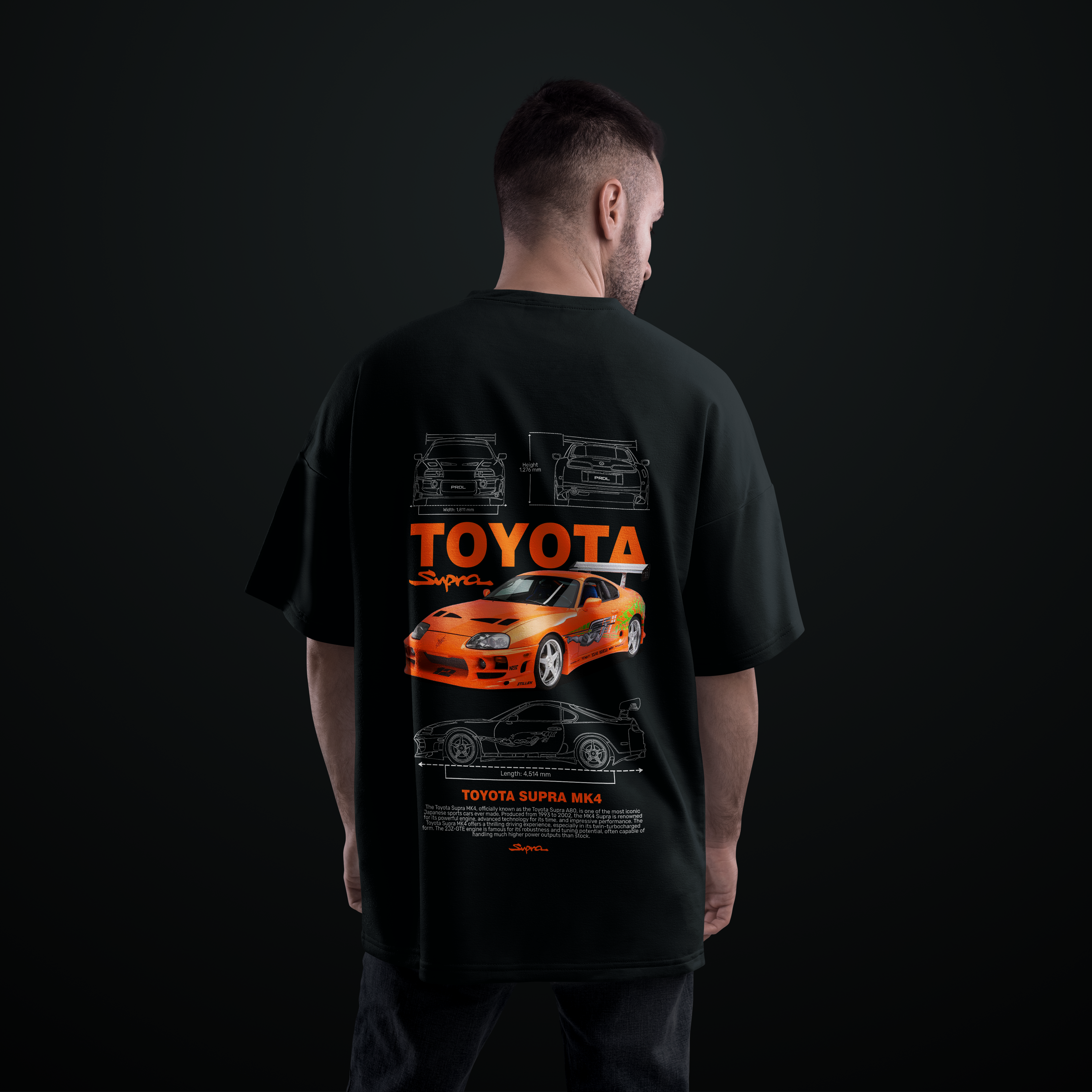 Camiseta Toyota Supra MK4