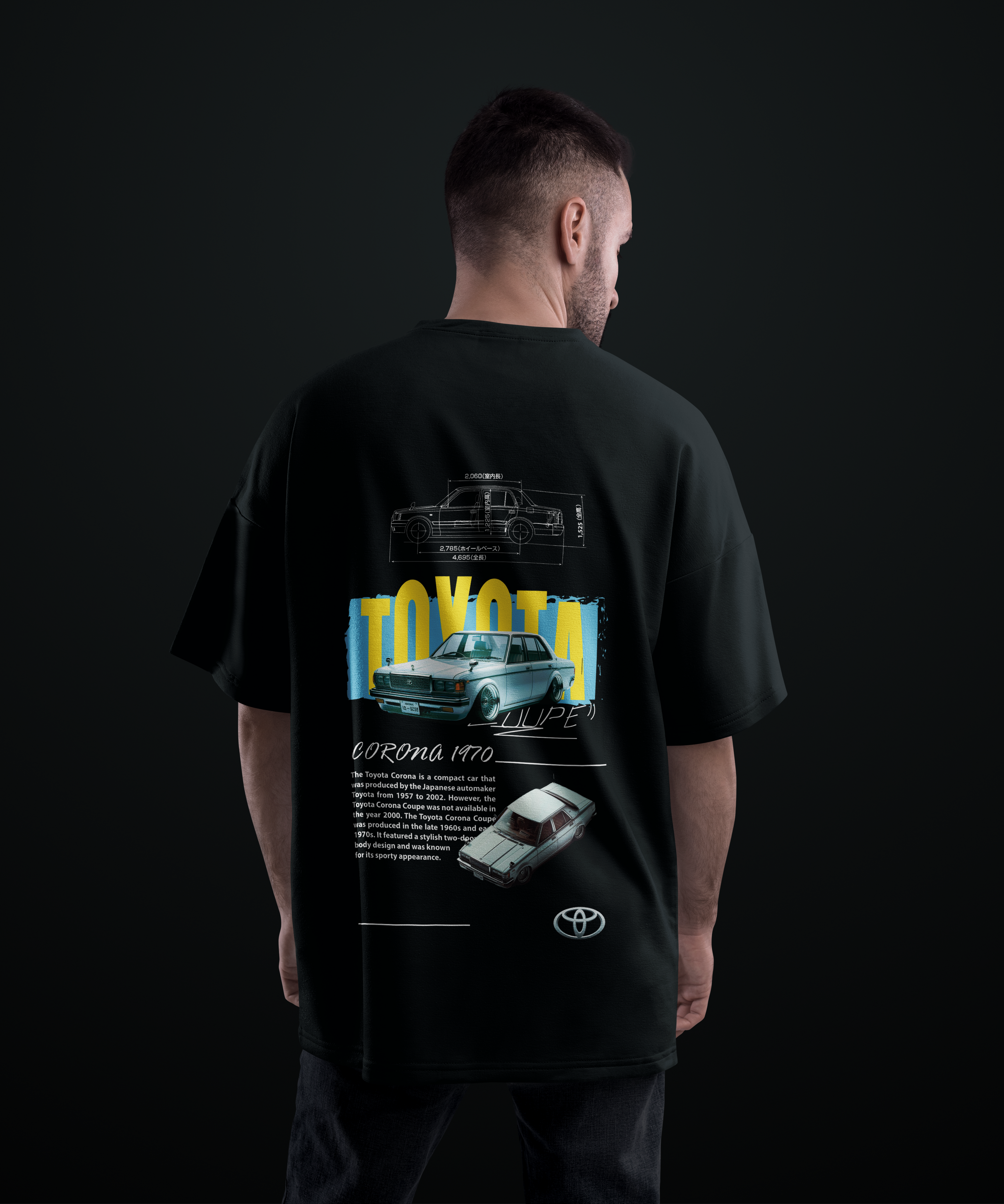 Camiseta Toyota Corona 1970