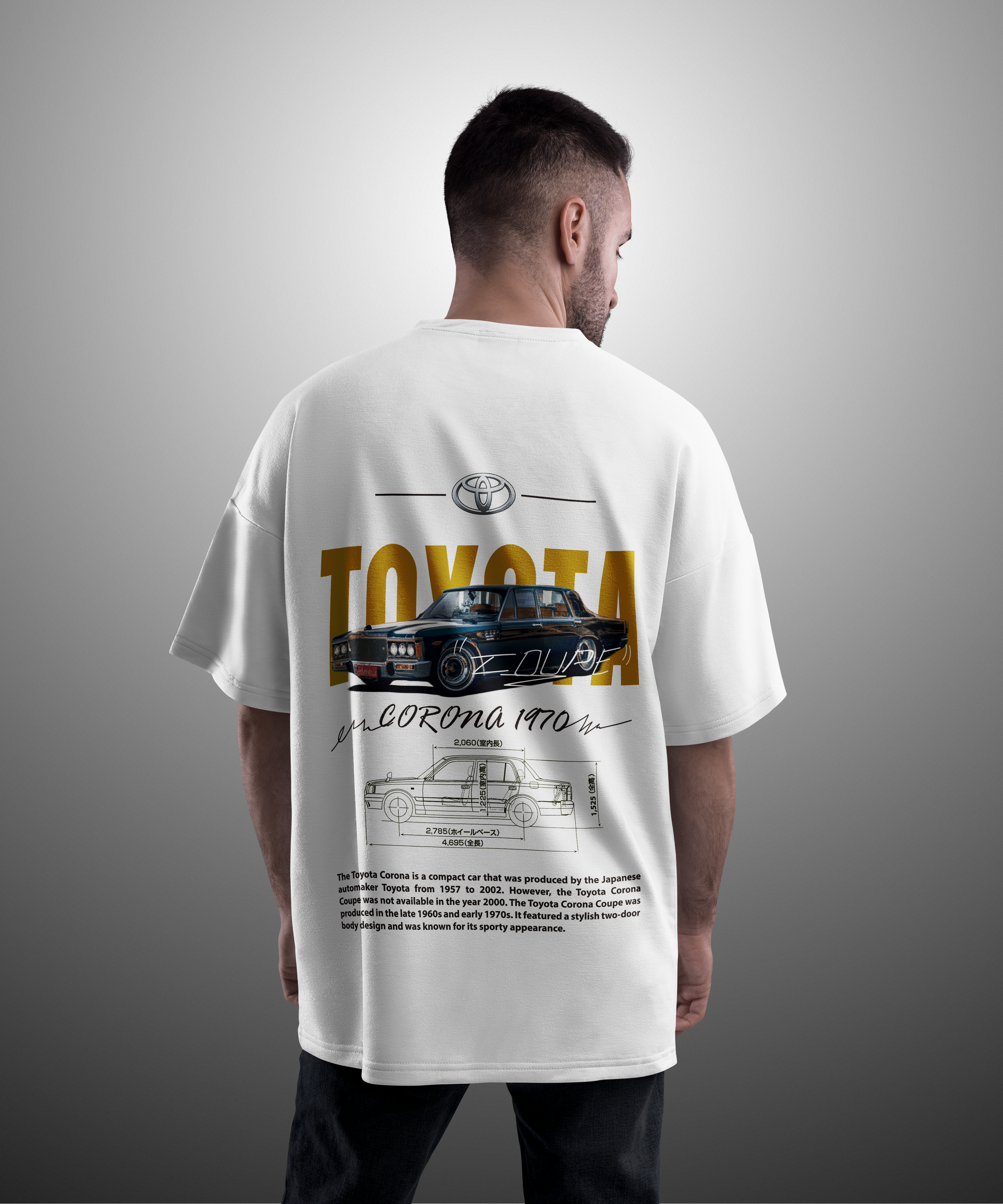 Camiseta Toyota Corona 1970