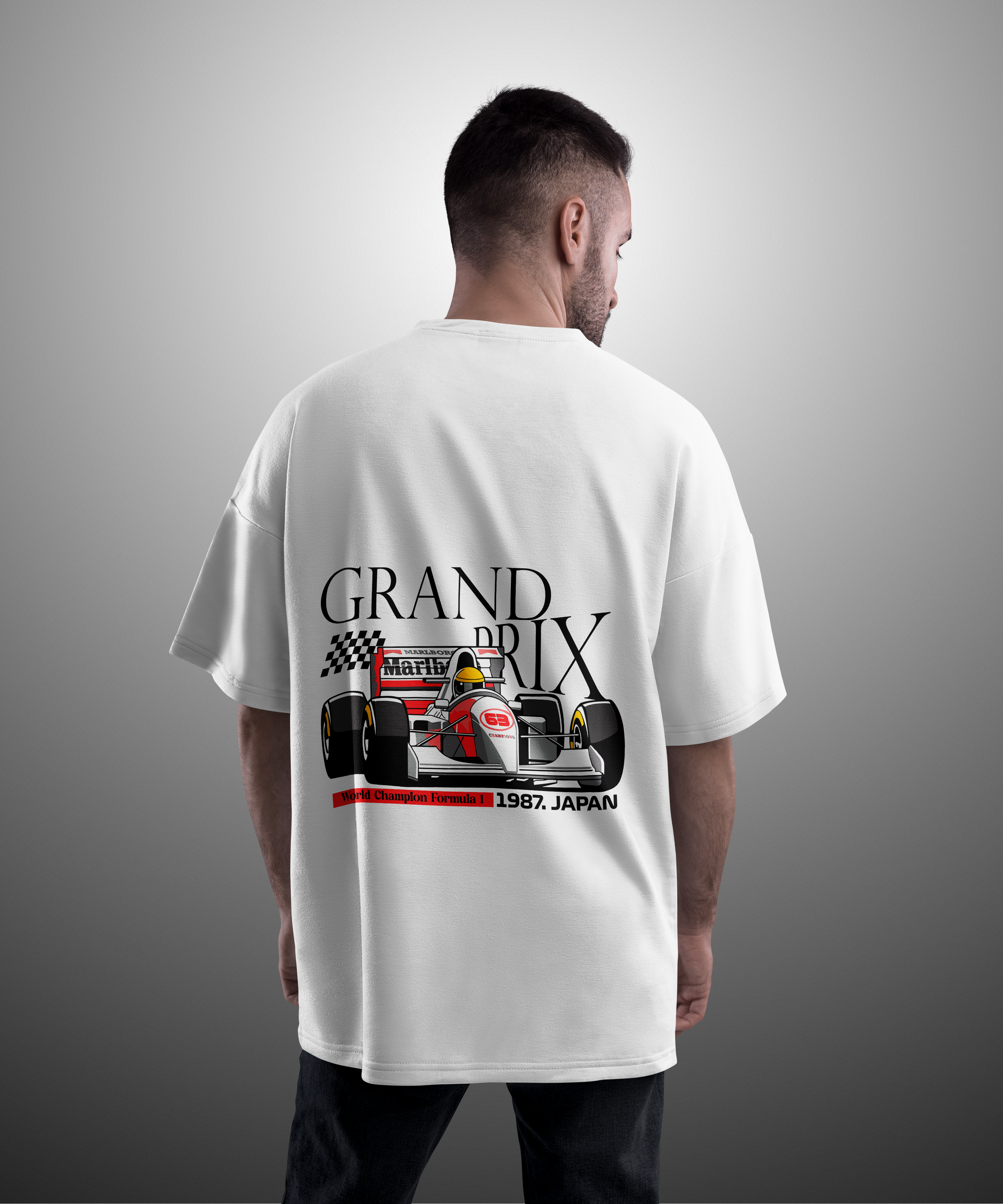 Camiseta F1 Gran prix Japon 1987