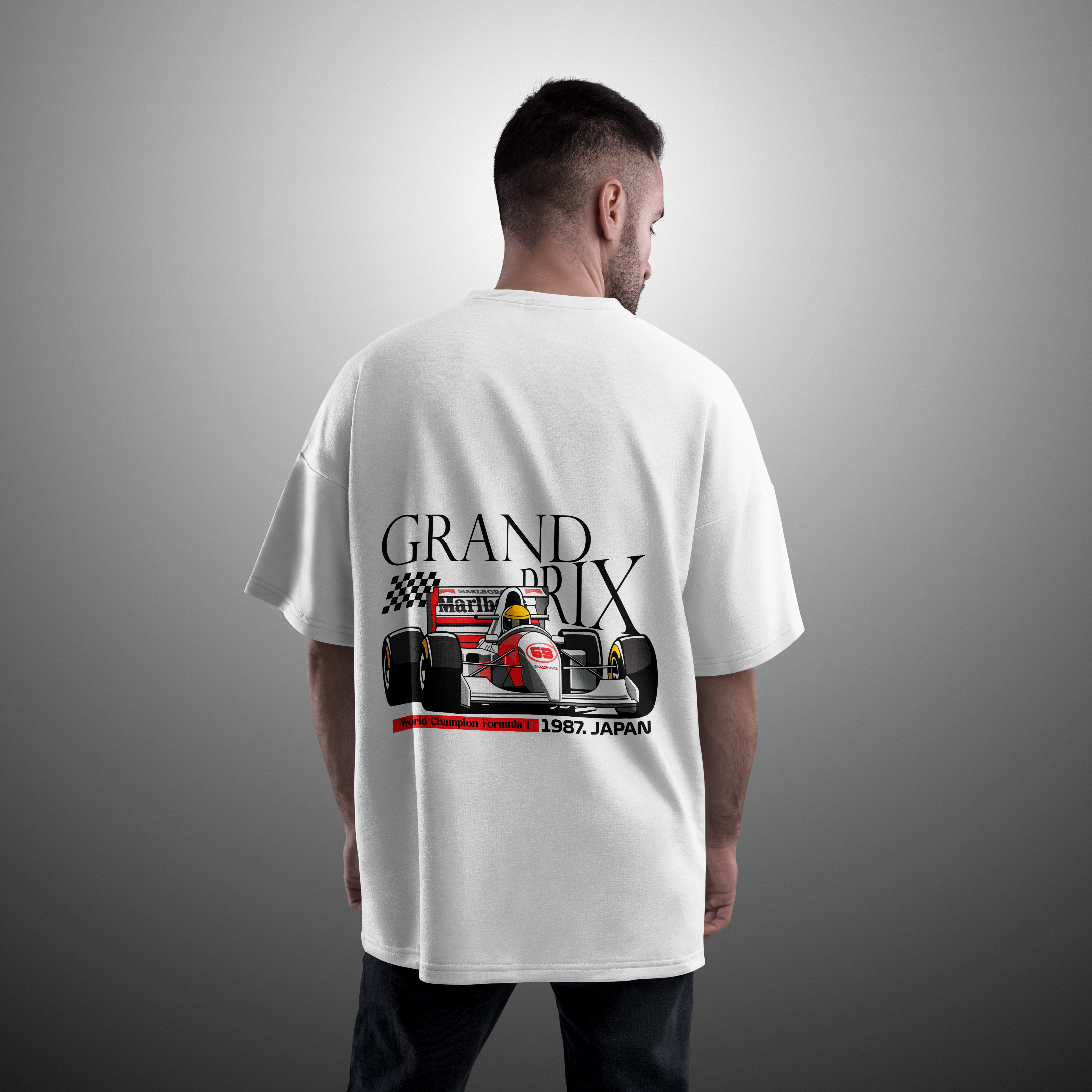 Camiseta F1 Gran prix Japon 1987