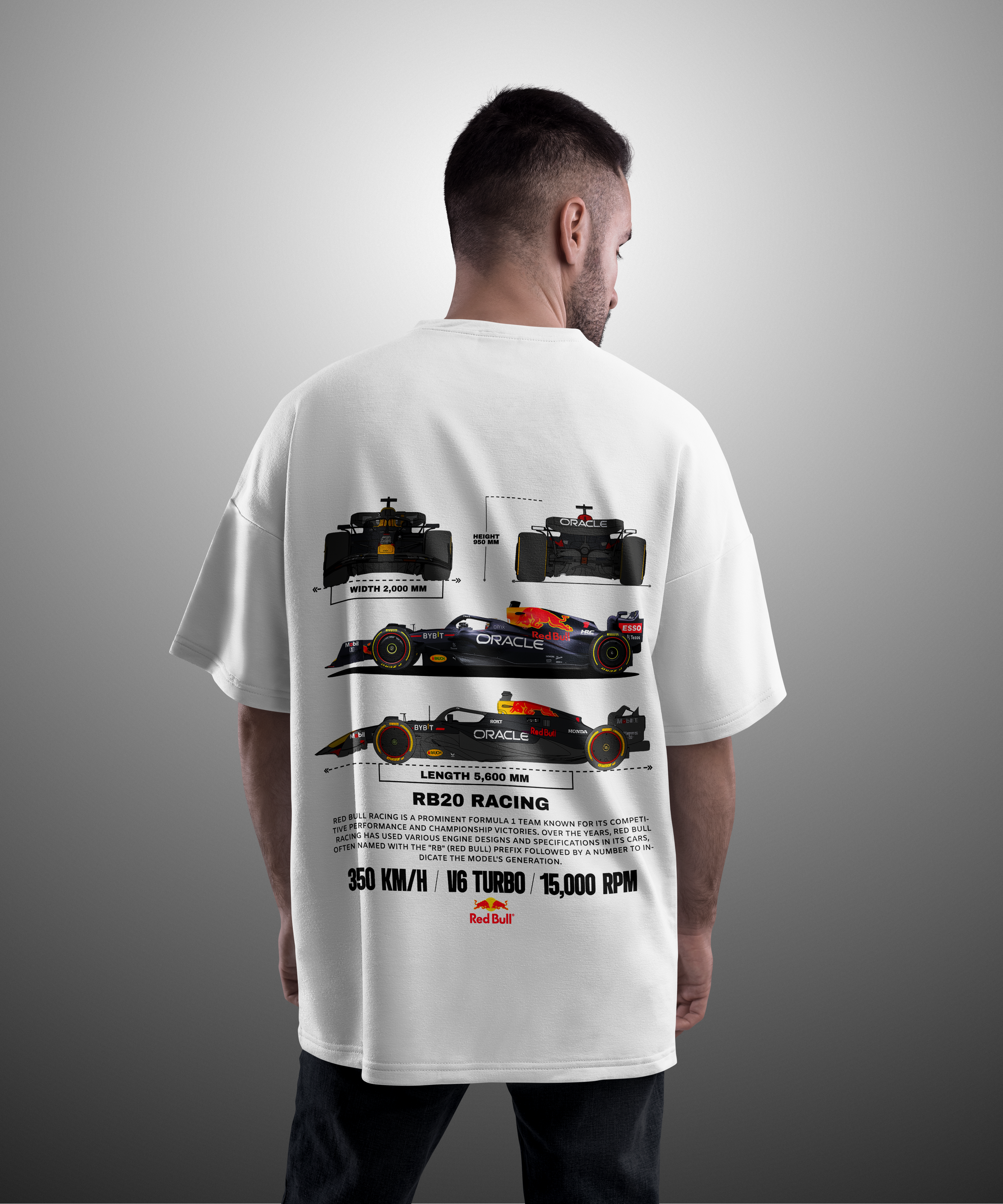 Camiseta F1 RB20 Racing