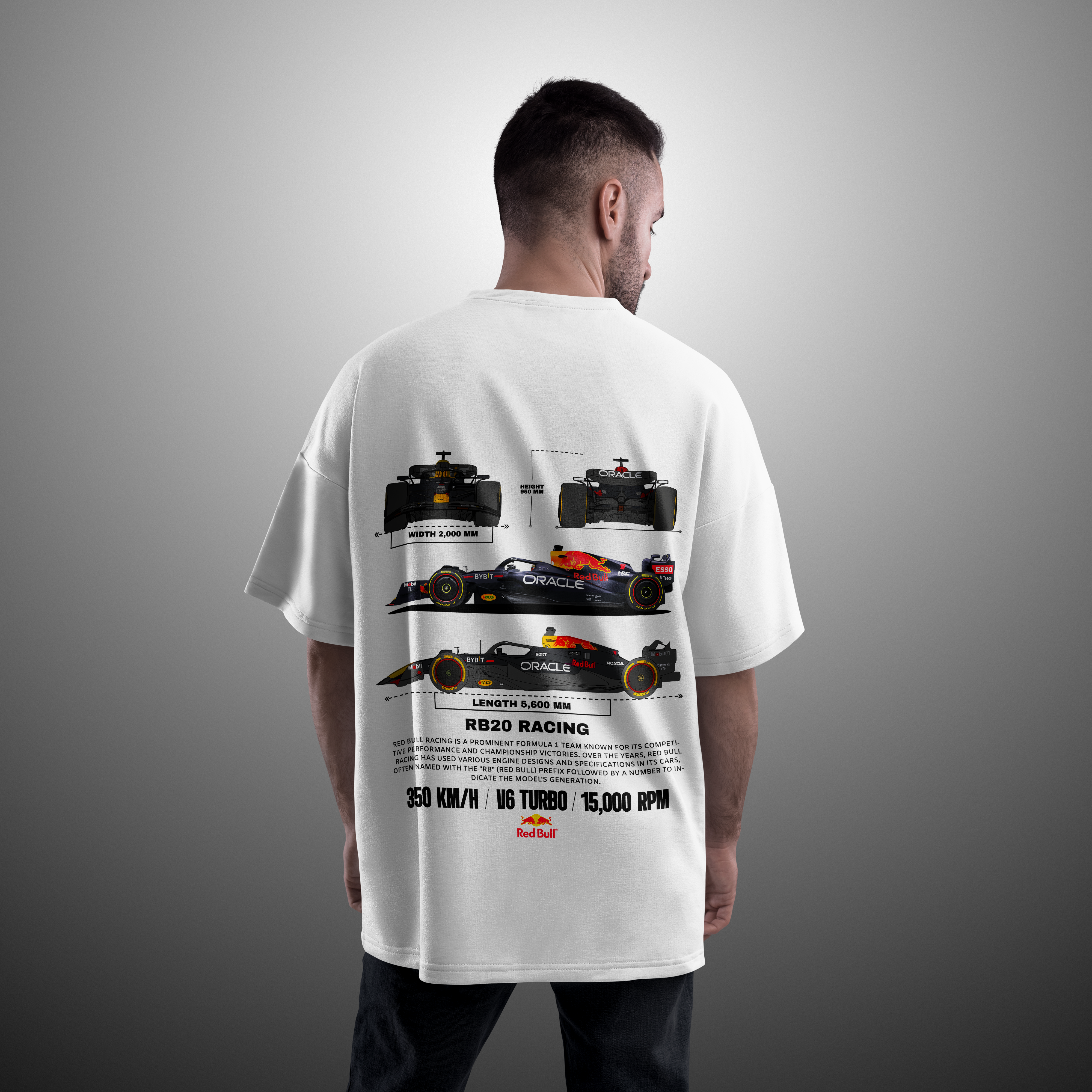 Camiseta F1 RB20 Racing
