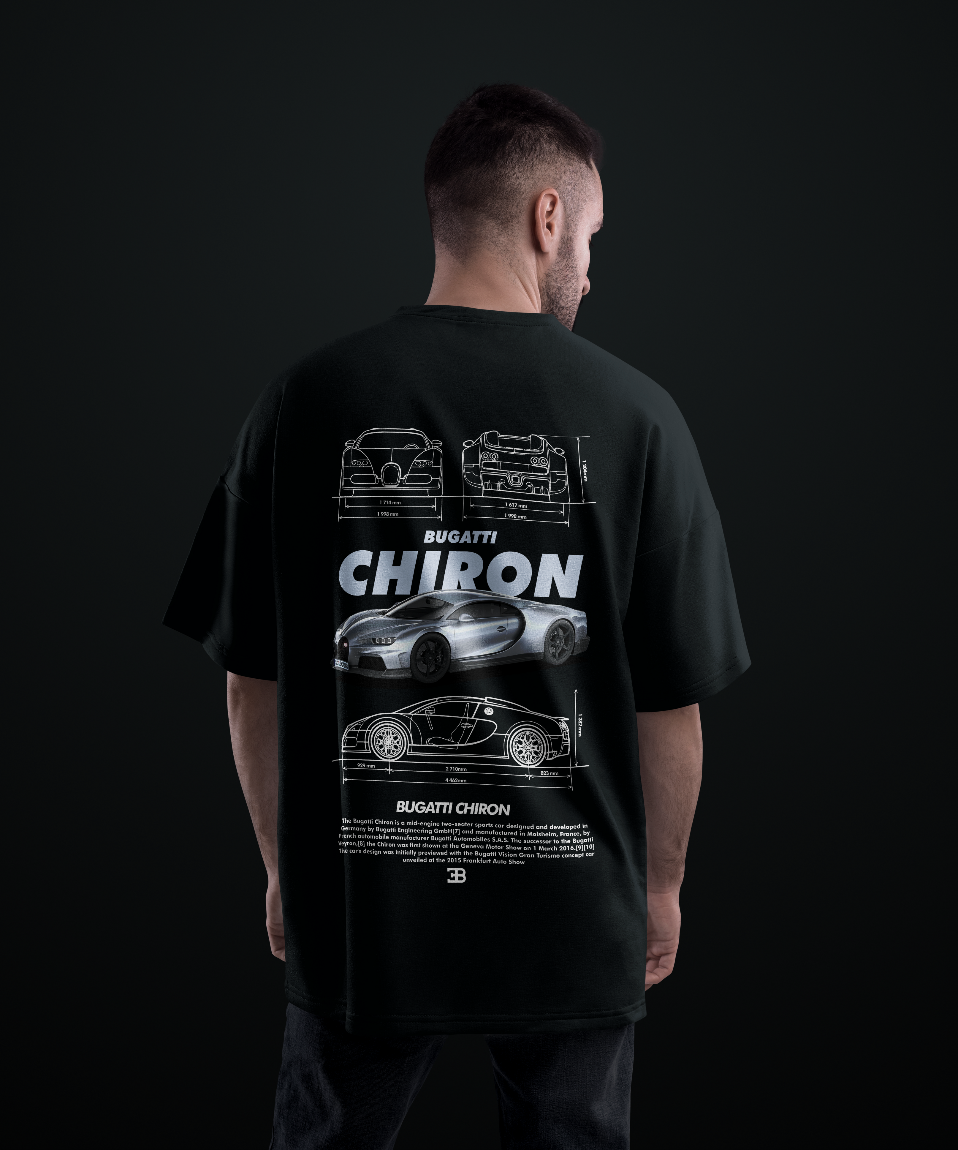 Camiseta BUGATTI Chiron