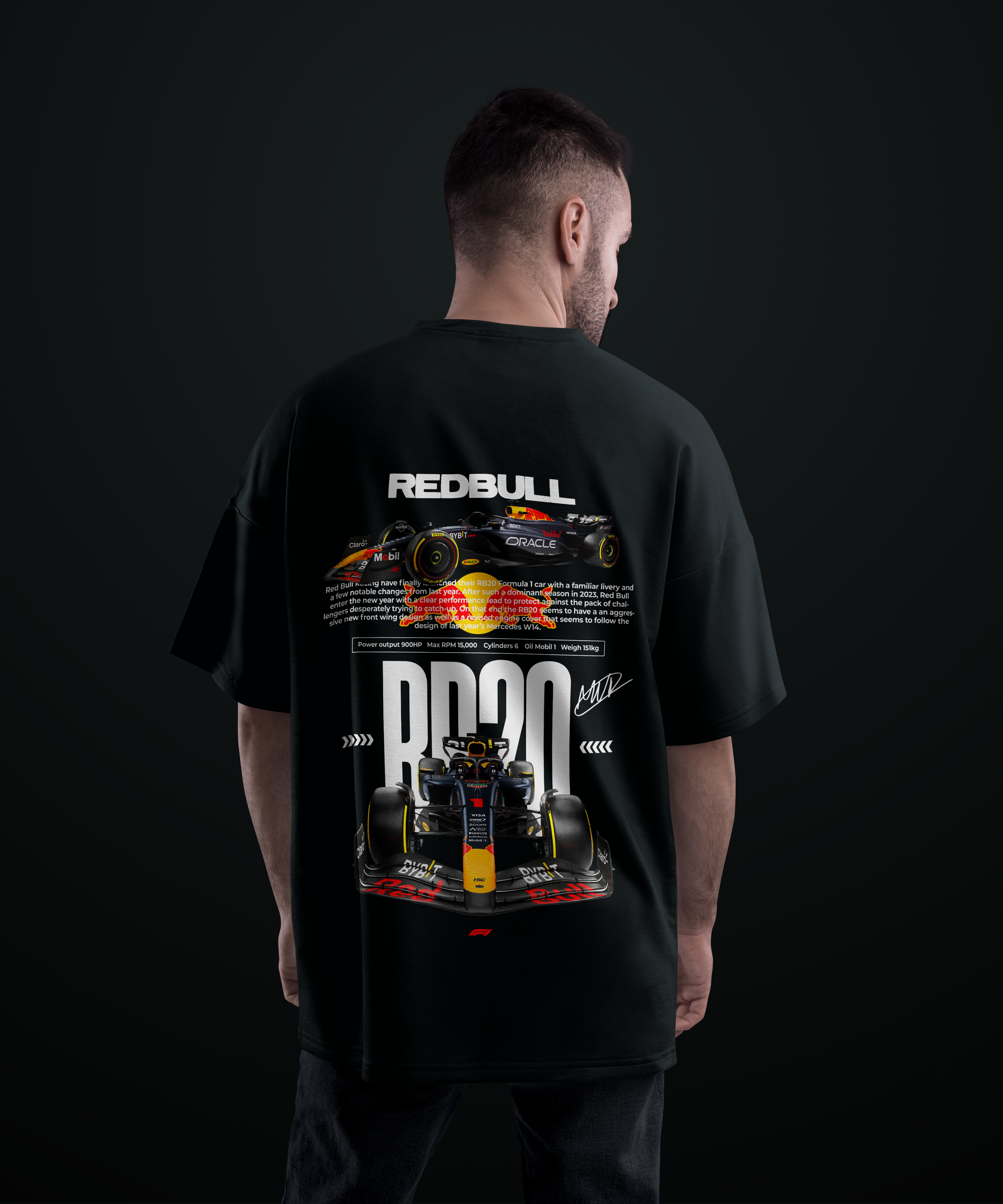 Camiseta F1 RB20 Racing