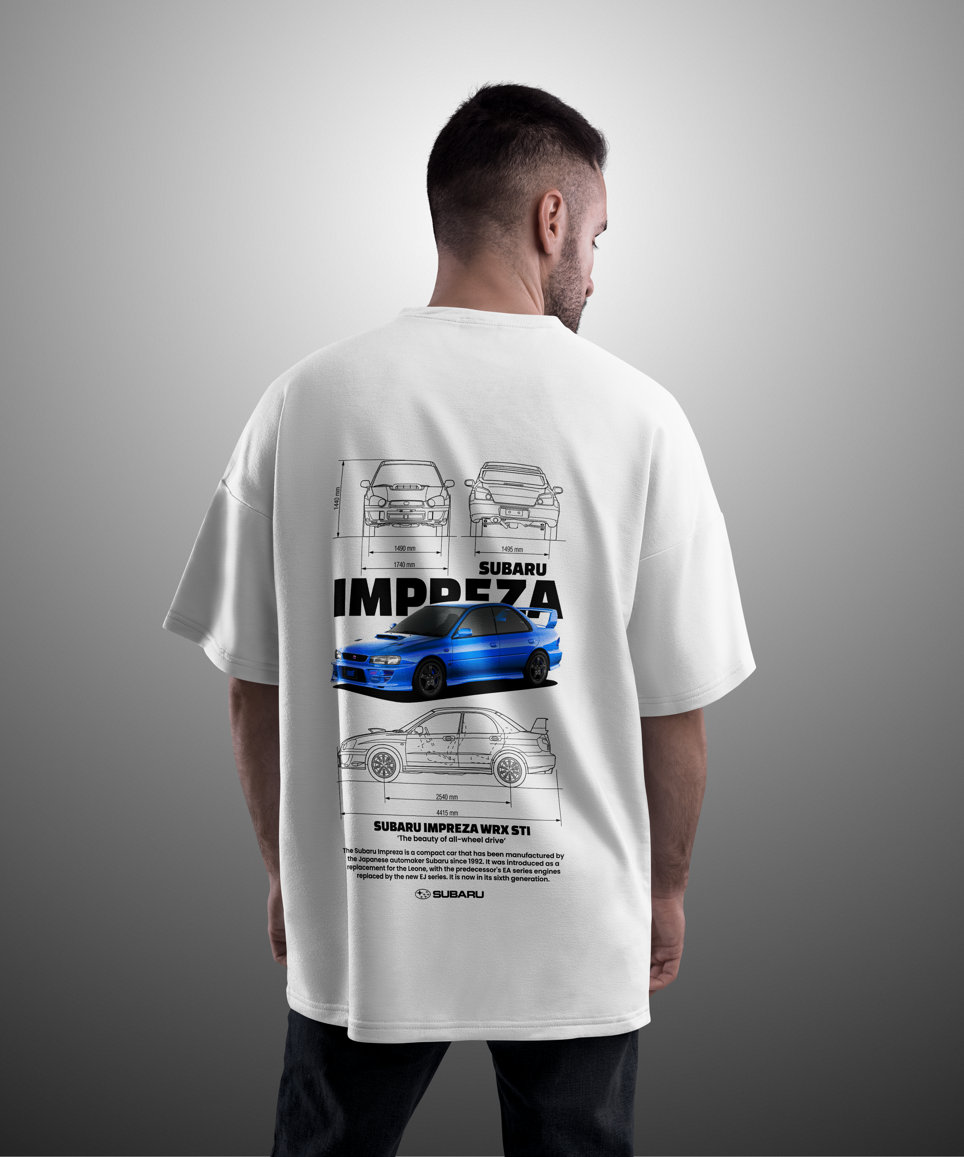 Camiseta Subaru Impresa WRX STI
